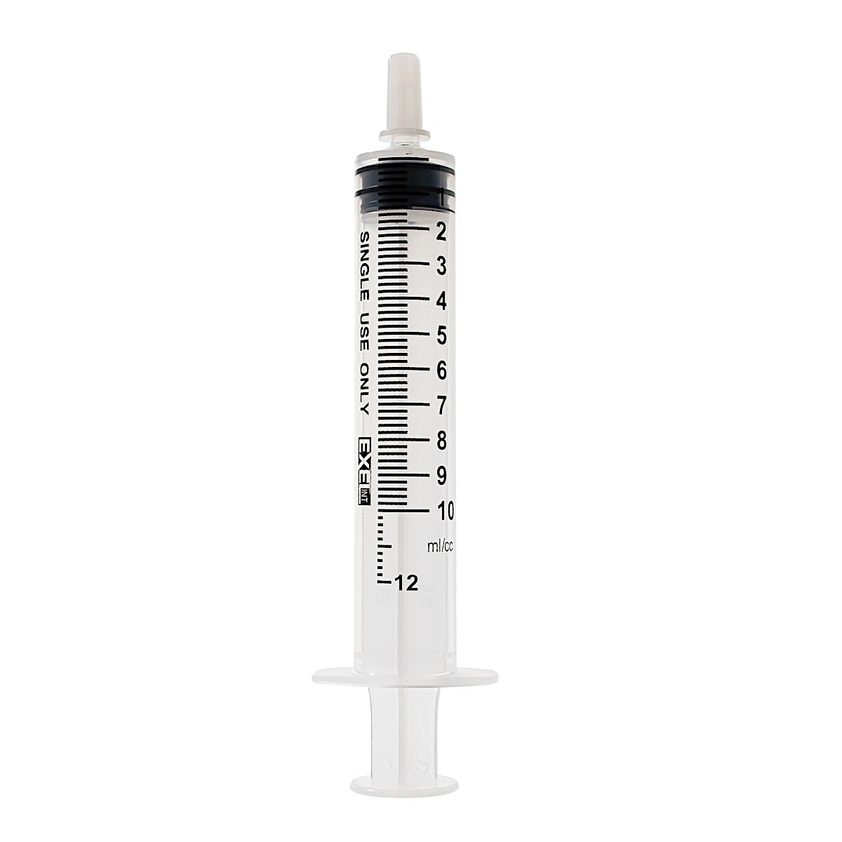 10-12cc Syringe Only with Luer Slip & Cap