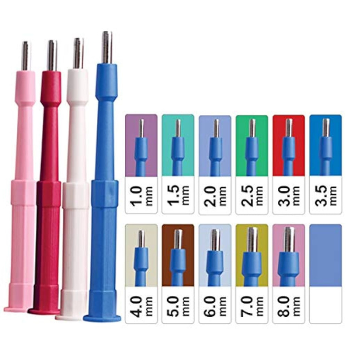 2.0 mm Disposable Biopsy Punch, Ivory