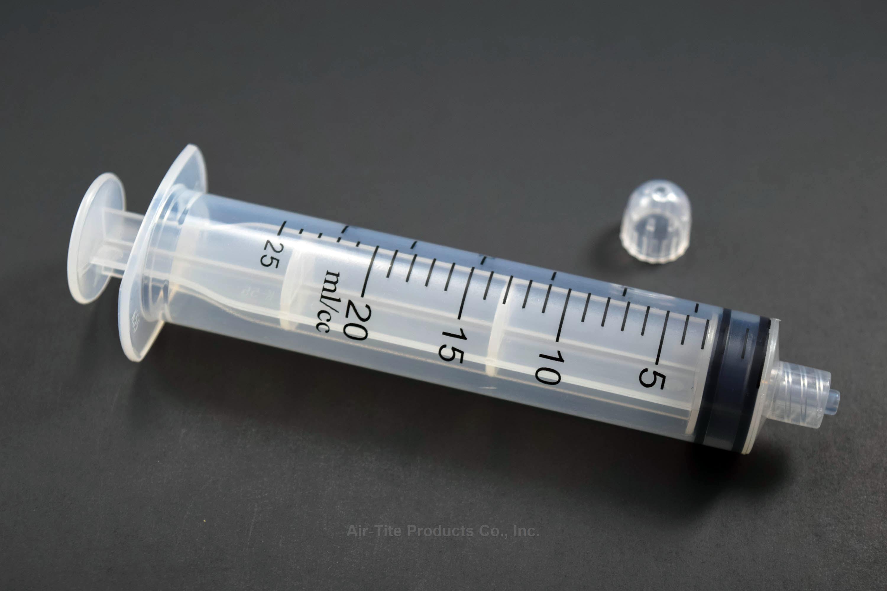 20-25cc Syringe Only with Luer Lock & Cap