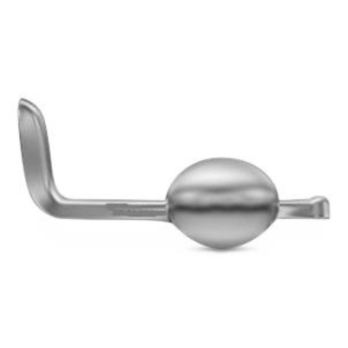3-LB Henrotin Vaginal Speculum, 3.5" x 1.25", Stainless Steel
