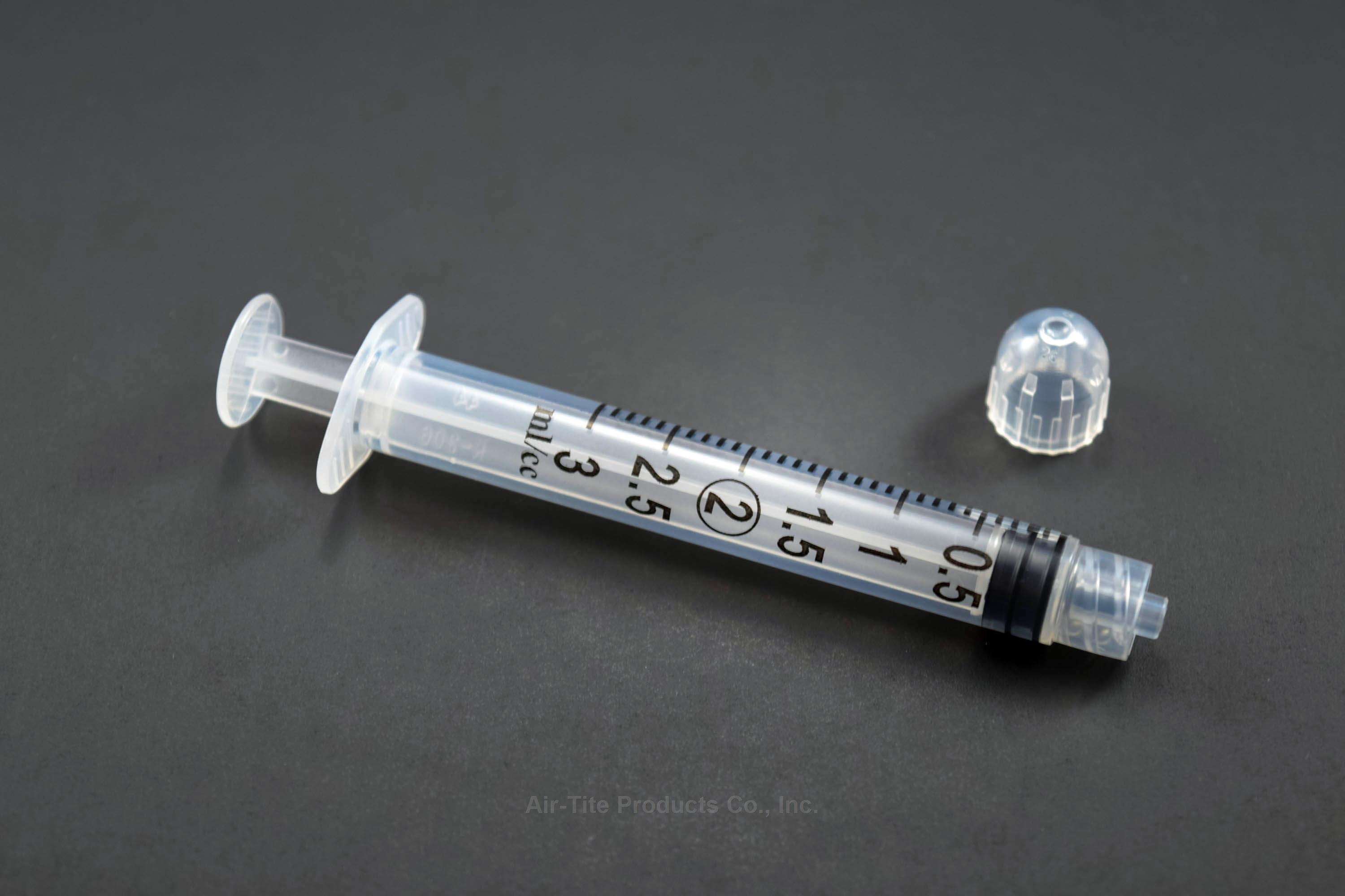 3cc Syringe Only with Luer Lock with Cap