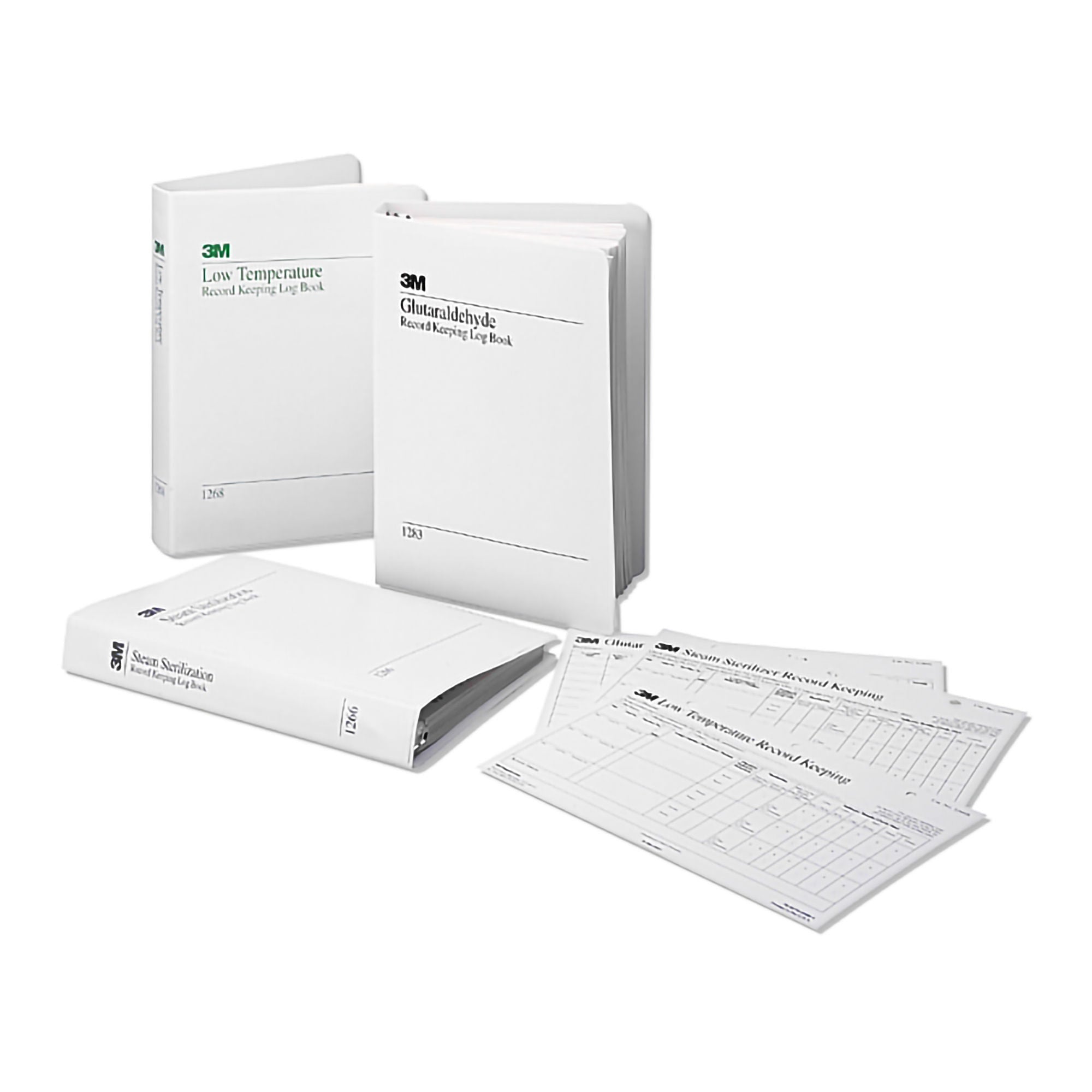3M™ Attest™ Steam Sterilizer Record Chart Log Books