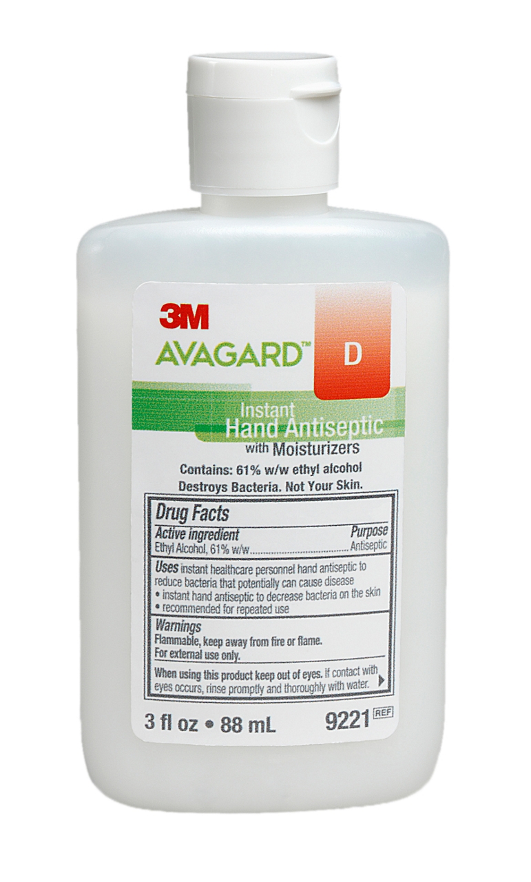 3M™ Avagard™ D Instant Hand Antiseptic, Personal Use, 3oz