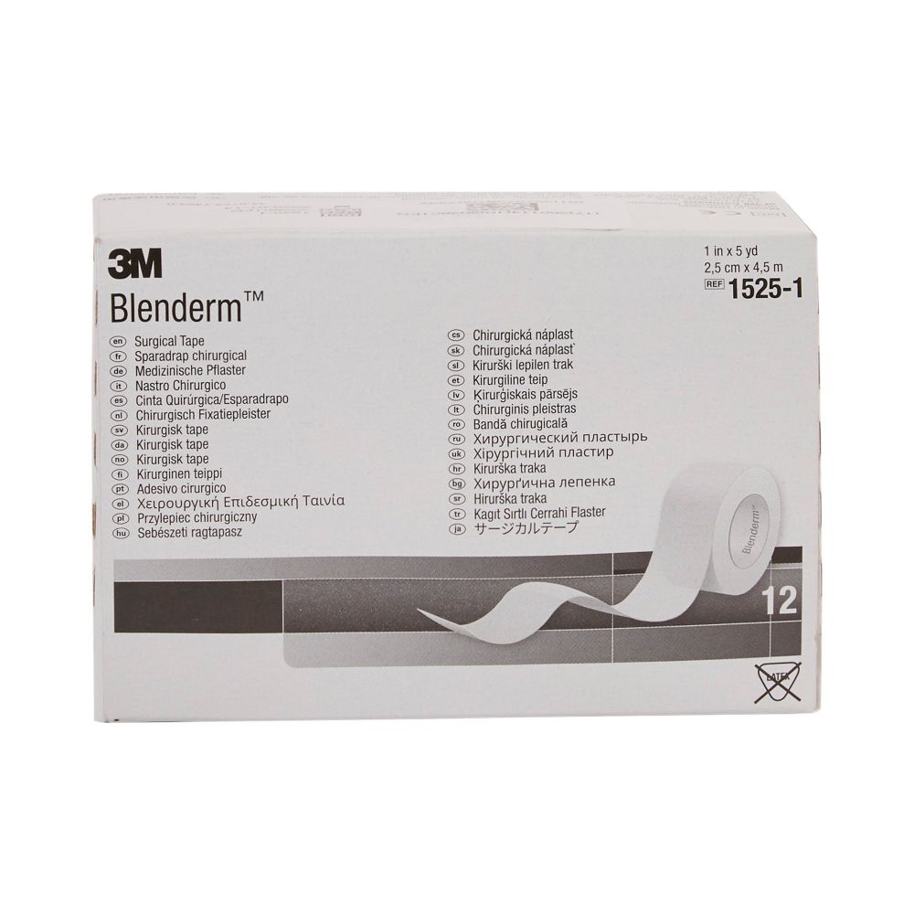3M™ Blenderm™ Surgical Tape, Transparent, 1" x 5 yards