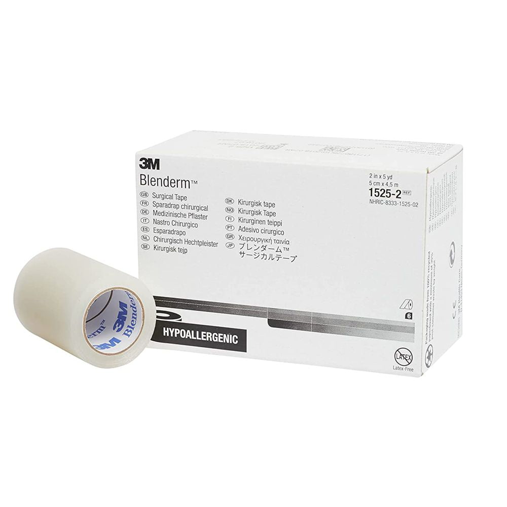 3M Blenderm Surgical Tape, Transparent, 2" x5 yards