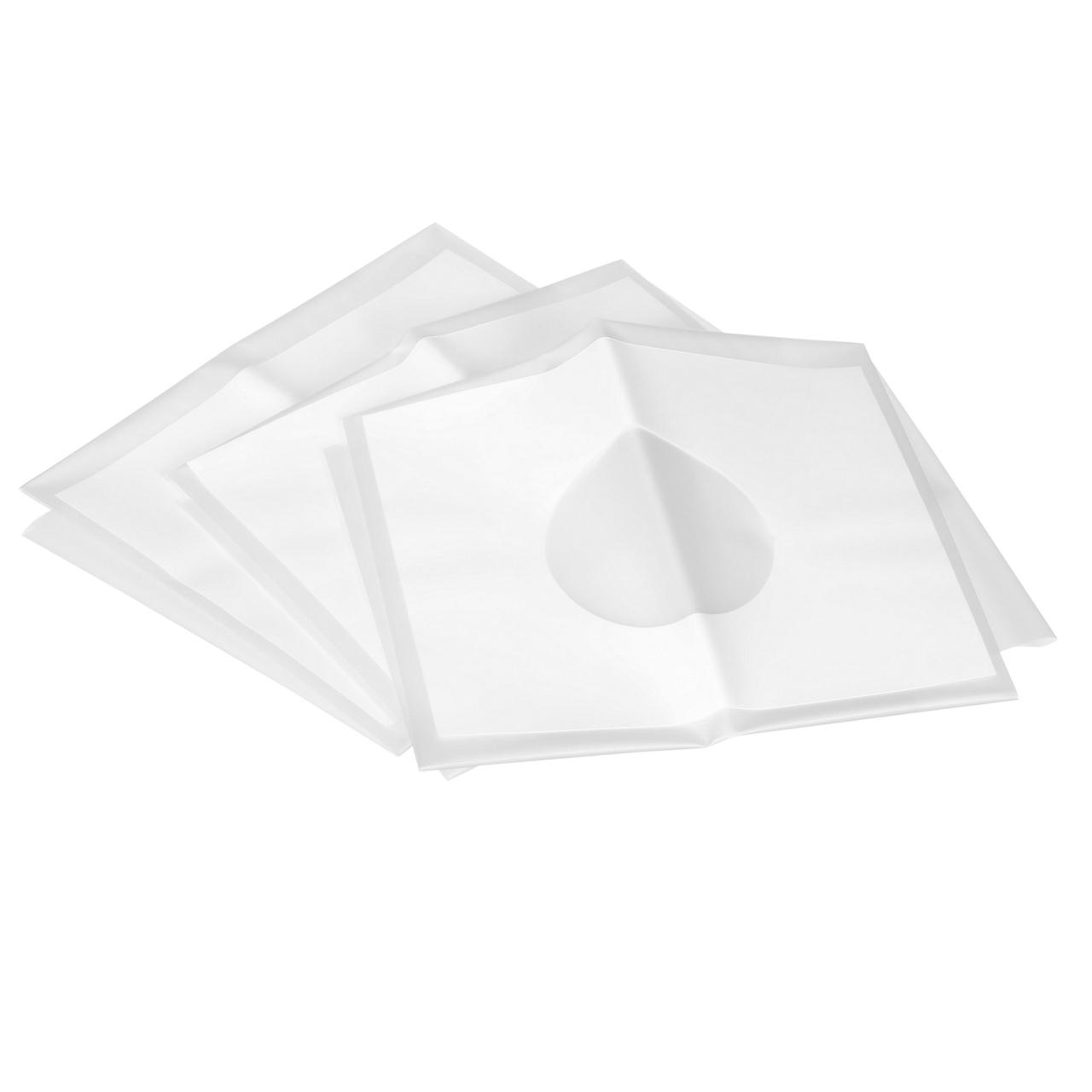 3M™ Steri-Drape™ Clear Polyethylene Plastic w/Adhesive Aperture 15" x 15" Sterile
