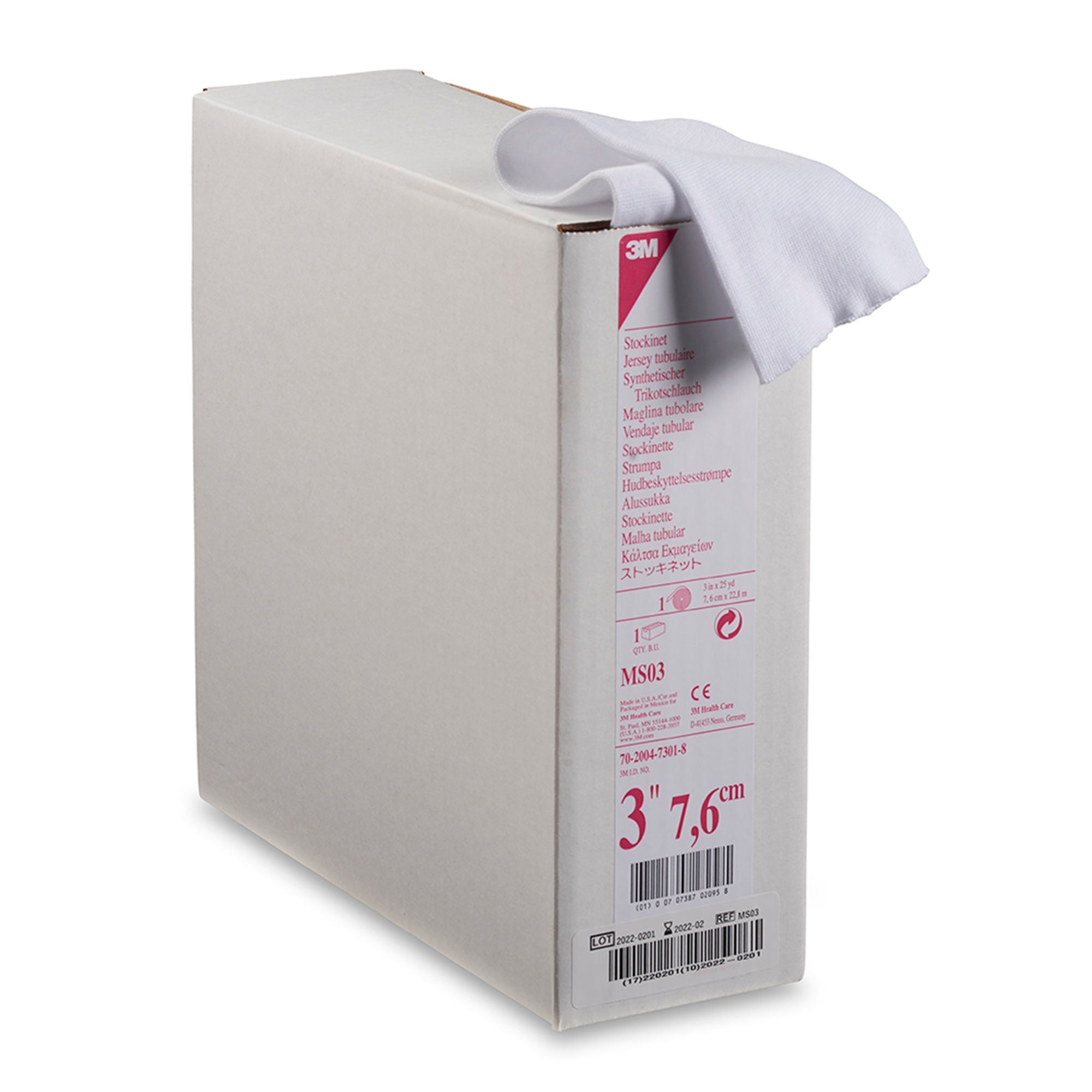 3M™ Synthetic Cast Stockinet, 3" x 25 yds