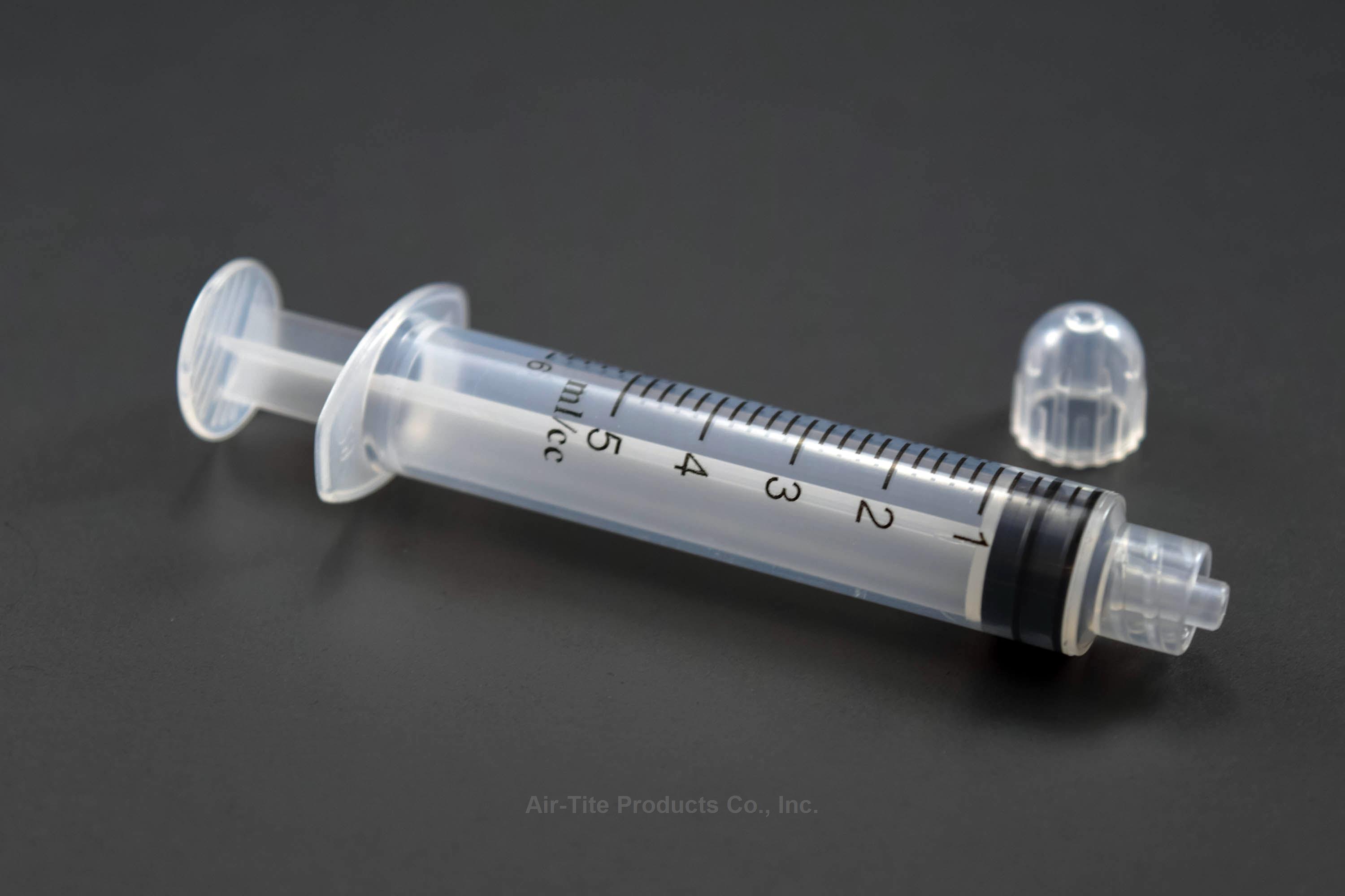 5-6cc Syringe Only with Luer Lock & Cap