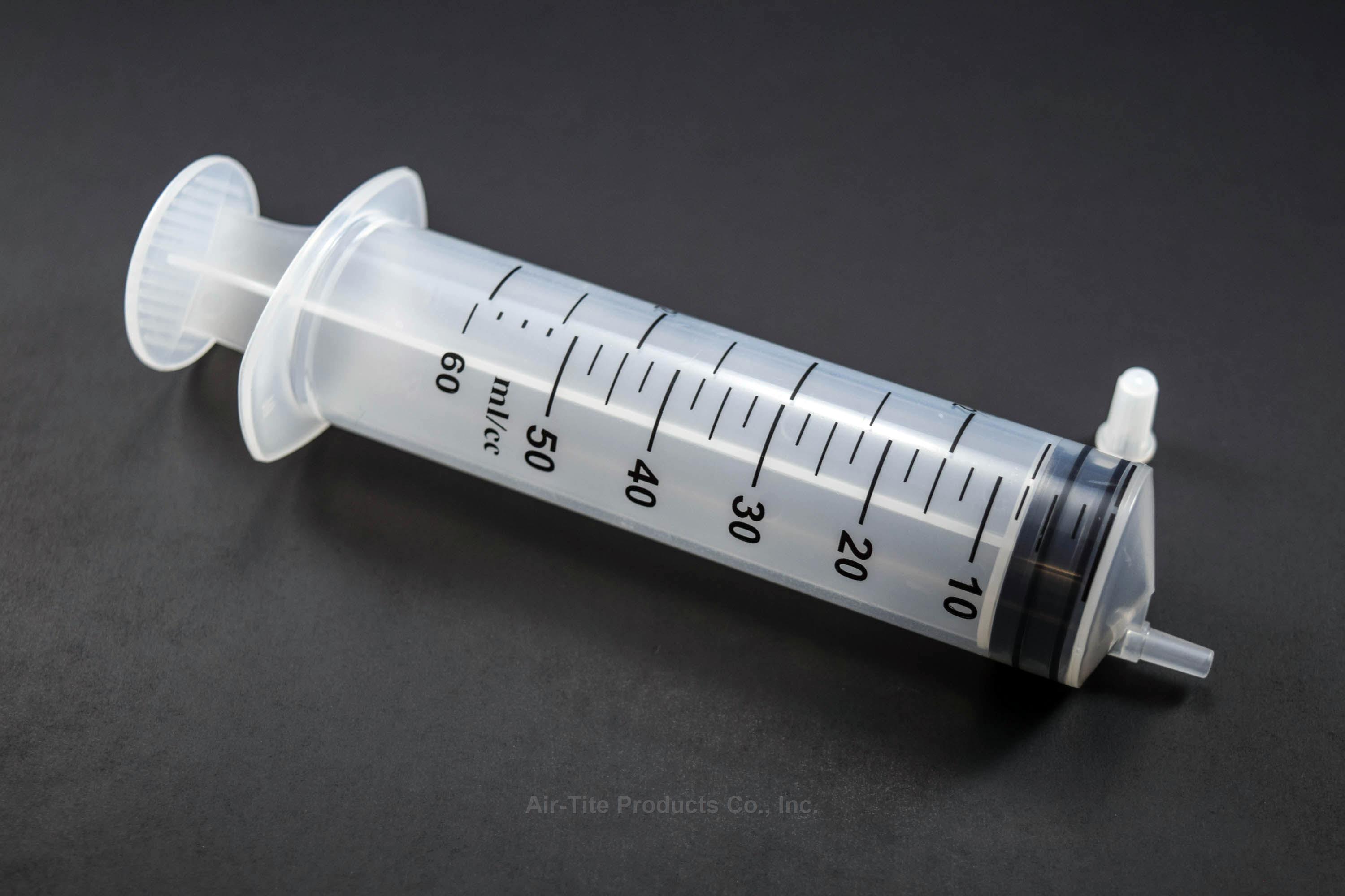 50 - 60cc Syringe Only with Luer Slip & Cap, Eccentric