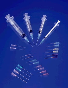 5cc Syringe/Needle Combination w/Luer Lock Tip, 21g x 1 1/4"