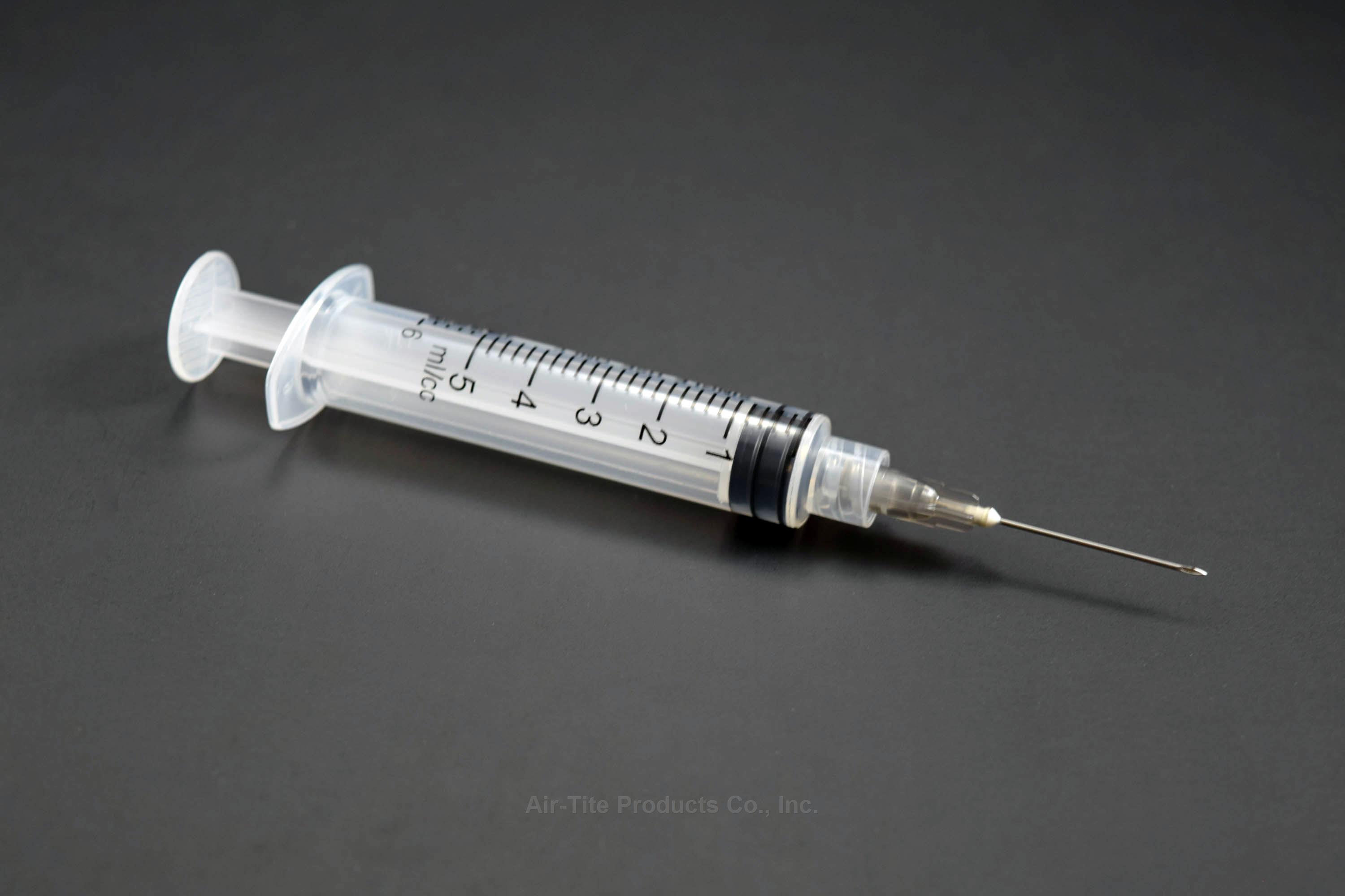 5cc Syringe/Needle Combination w/Luer Lock Tip, 22g x 1 1/2"