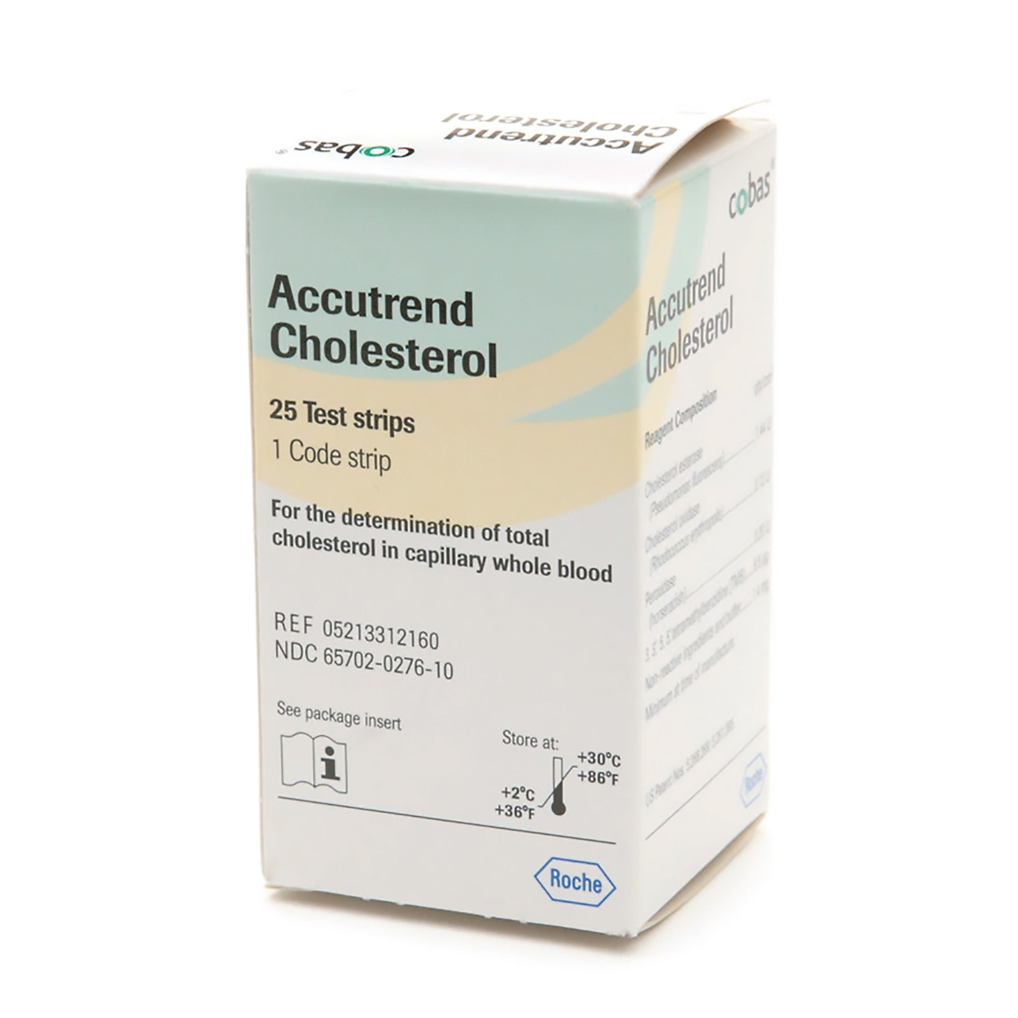 Accutrend® Cholesterol Test Strips, 25ct.