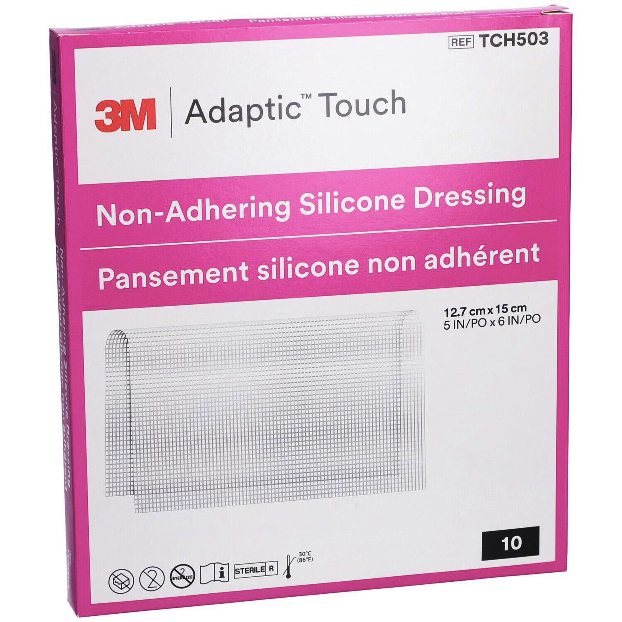 Adaptic Touch™ Non-Adhering Dressing, 5" x 6"