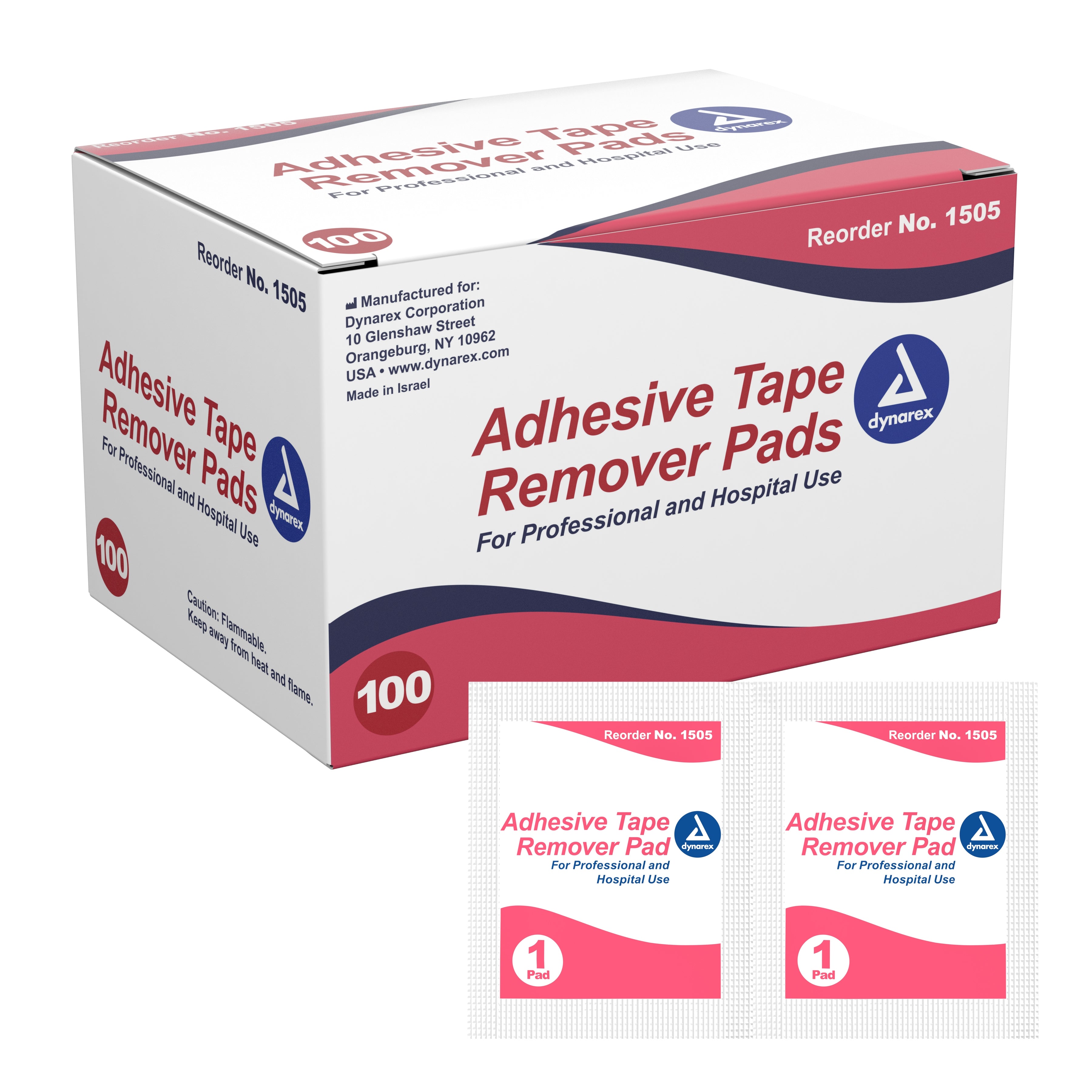 Adhesive Tape Remover Pads, Mint Scented
