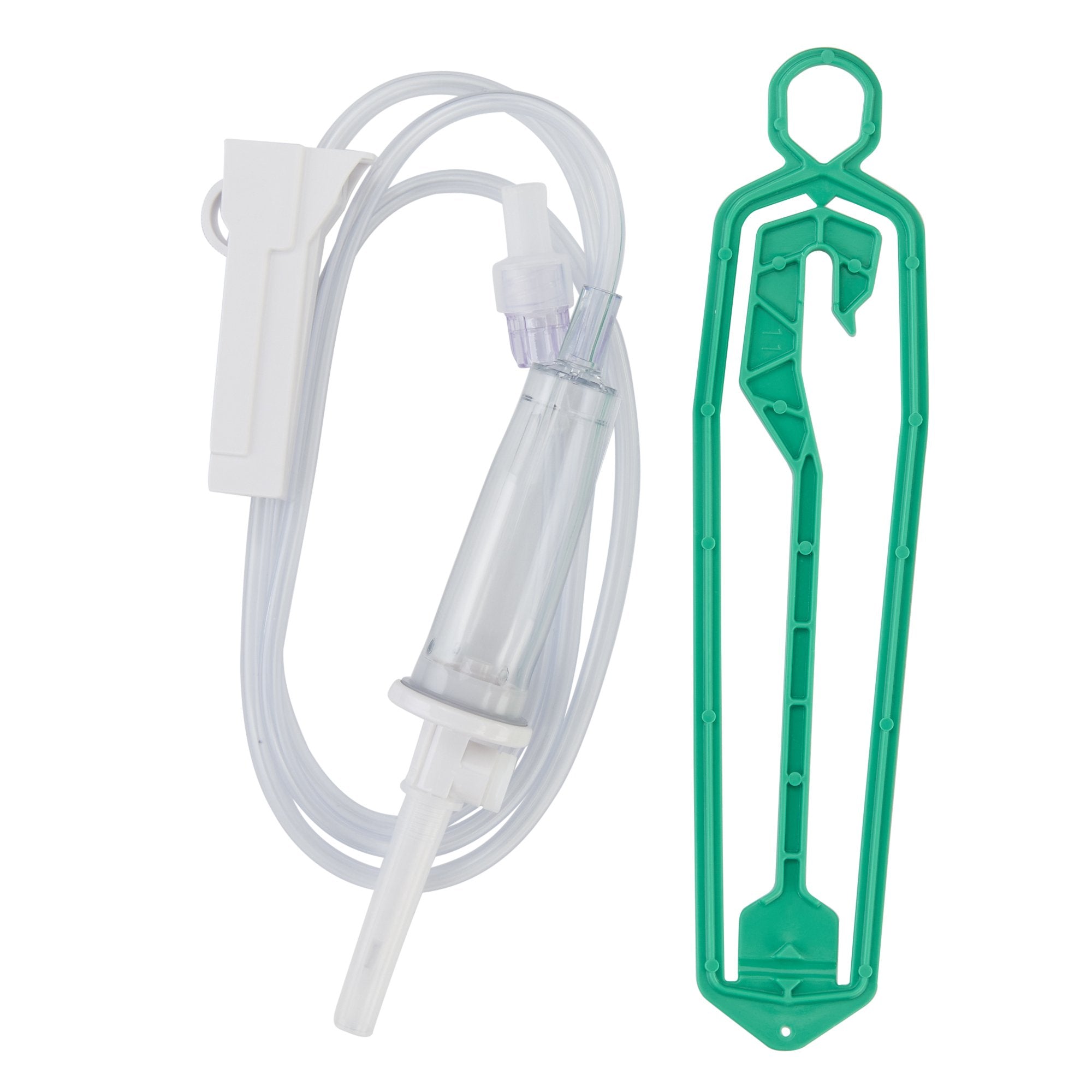 B Braun Secondary IV Admin Set, SPIN-LOCK Connector, 9mL Priming Volume, 40"L, 15 Drops/mL, DEHP & Latex Free