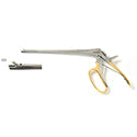 Baby TISCHLER Cervical Biopsy Forceps with 2 x 4 mm Bite & Thumb Lock, 8” Shaft