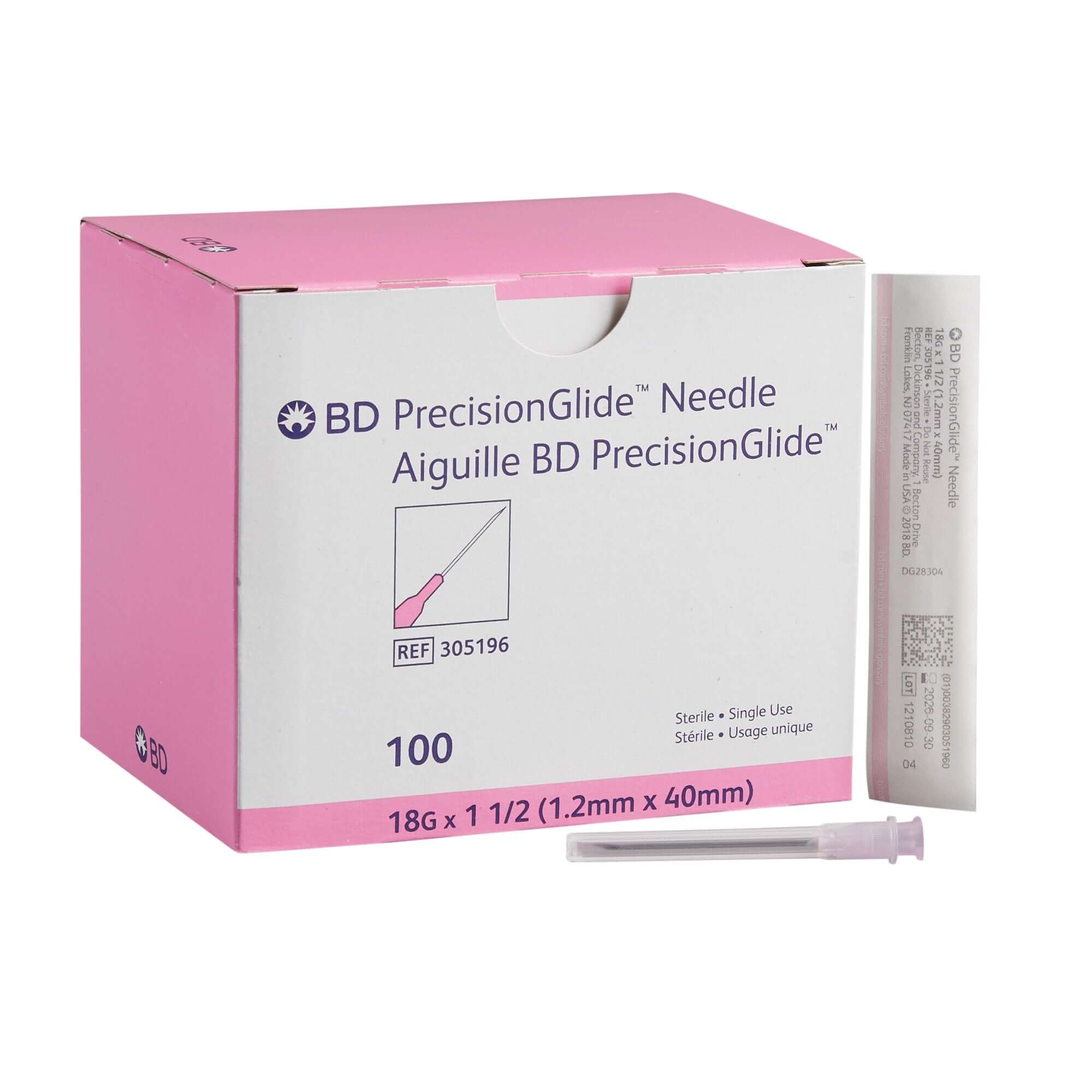 BD™ General Use Needle, 18g x 1½"