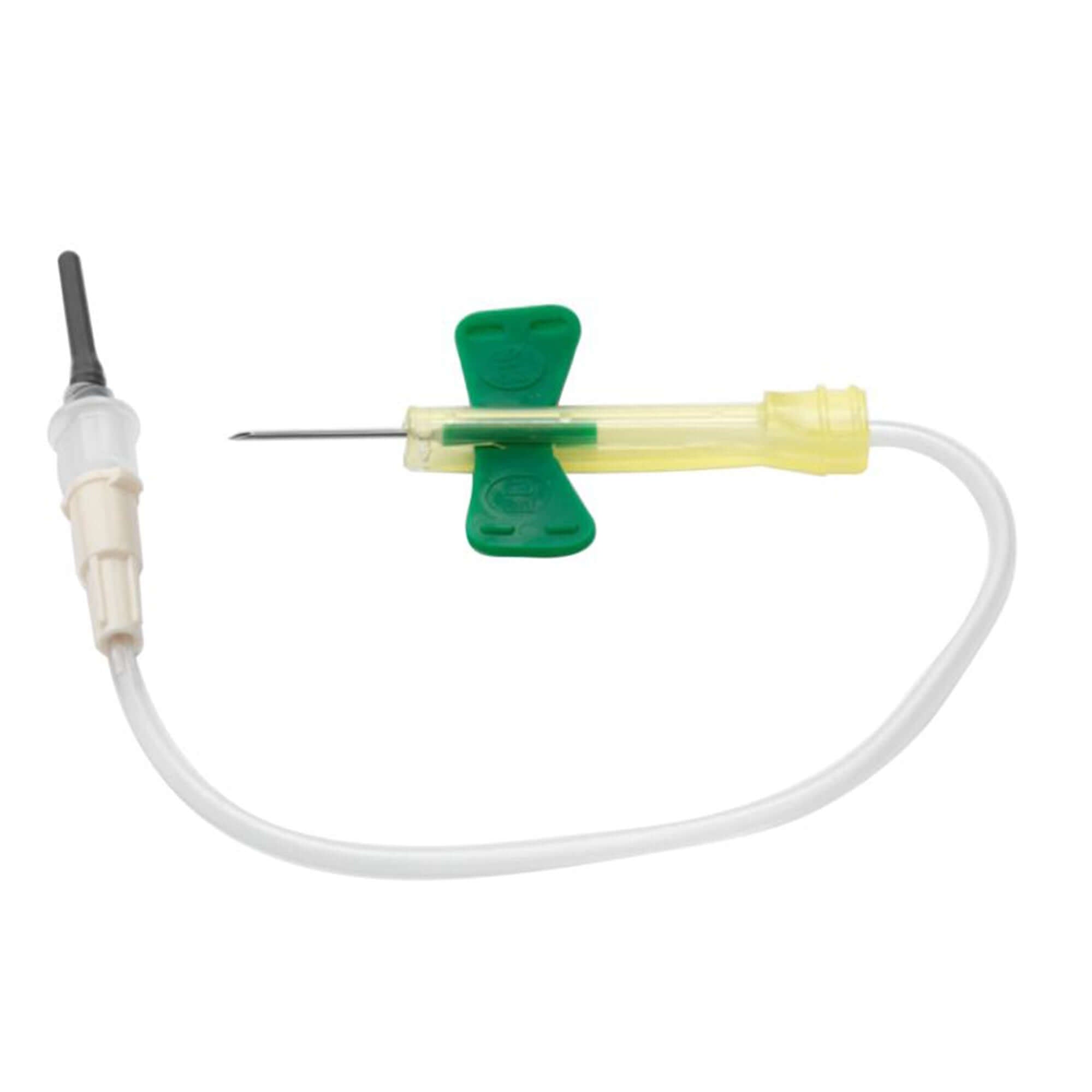 BD Safety-Lok™ Blood Collection & Inf Set w/Luer Adapter, 21g x ¾", 12" Tubing