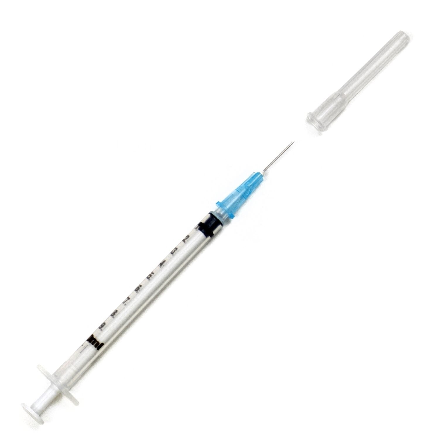 BD™ TB Syringe with PrecisionGlide™ Detachable Needle, Slip Tip, 25g x 5/8", 1mL