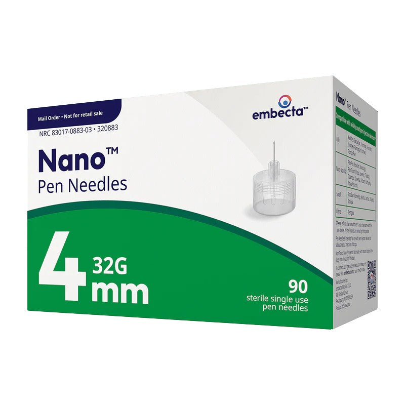 BD™ Ultra-Fine™ Nano Pen Needle, 32 G x 4 mm (5/32 in)