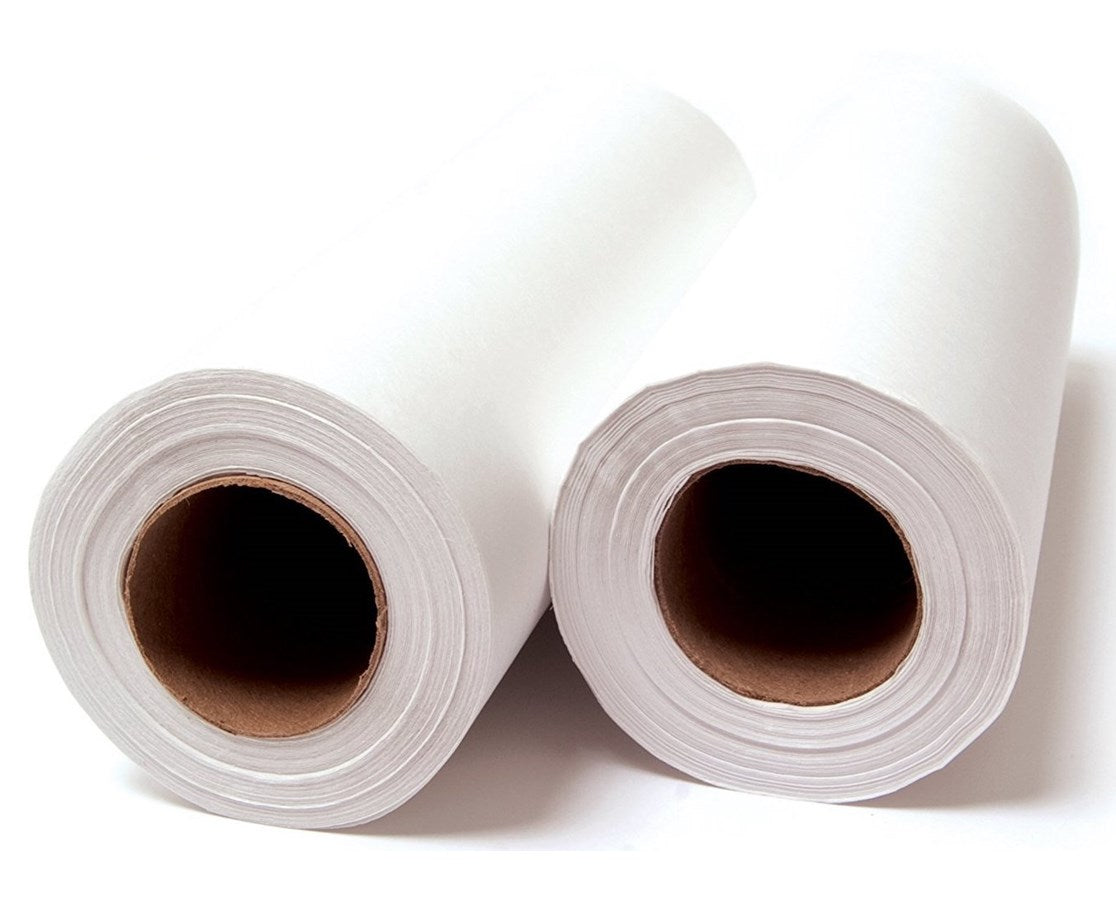 Chiropractic Headrest Crepe Paper Roll, 12" x 125ft