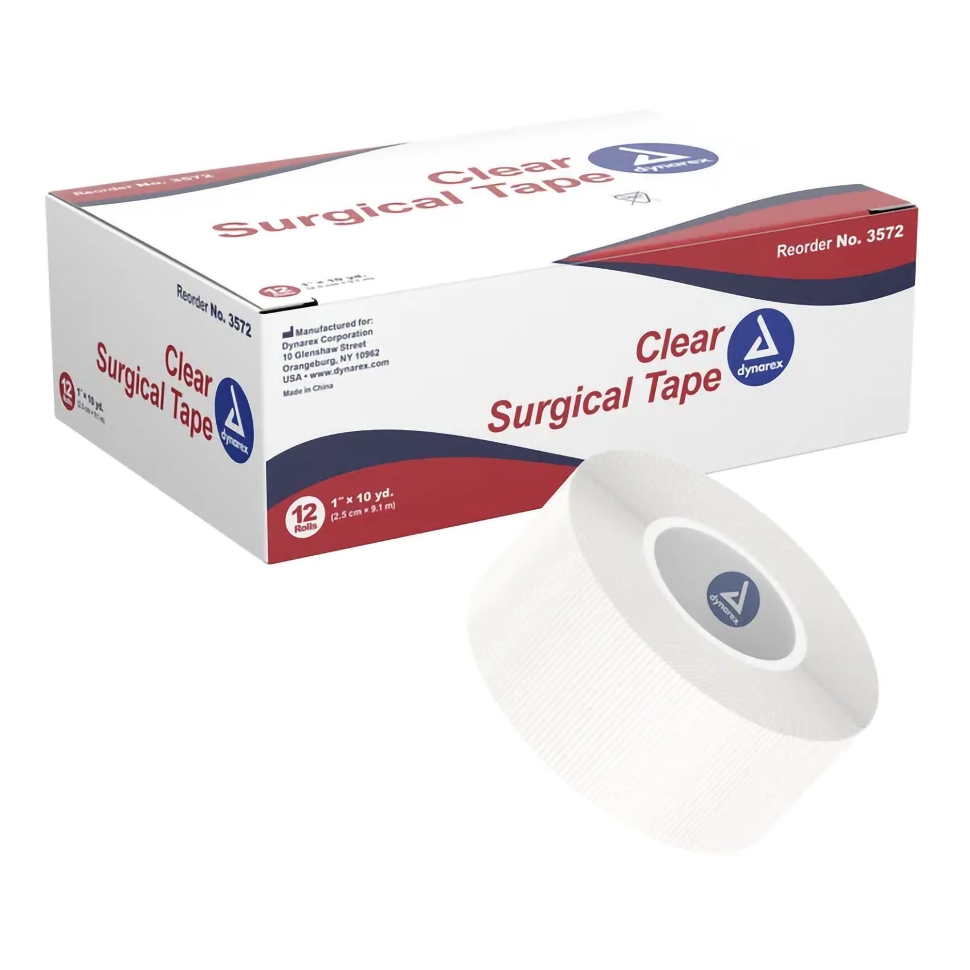 Clear Surgical Tape, 1" x 10 yds