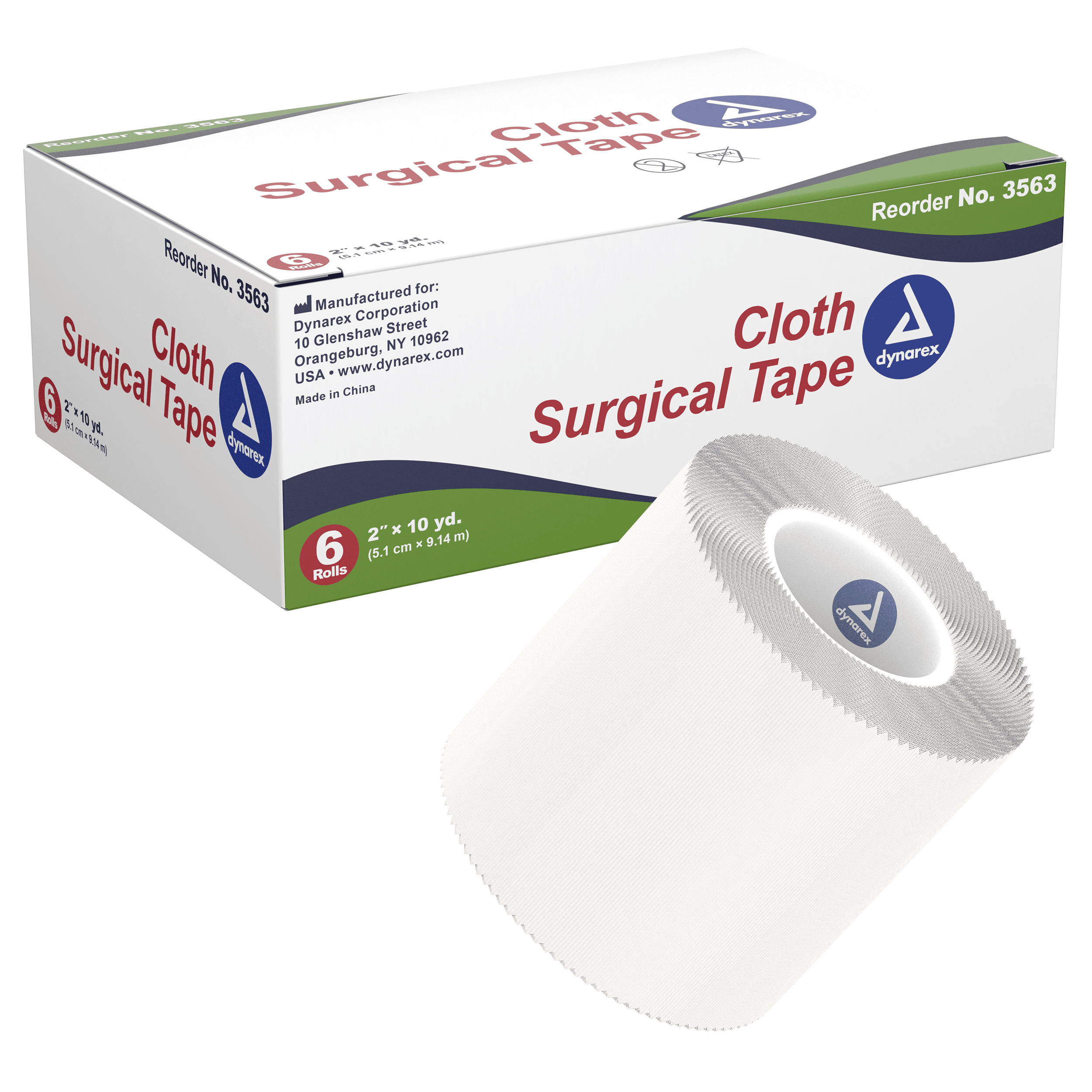 Cloth Surgical Tape, 2" × 10 yds