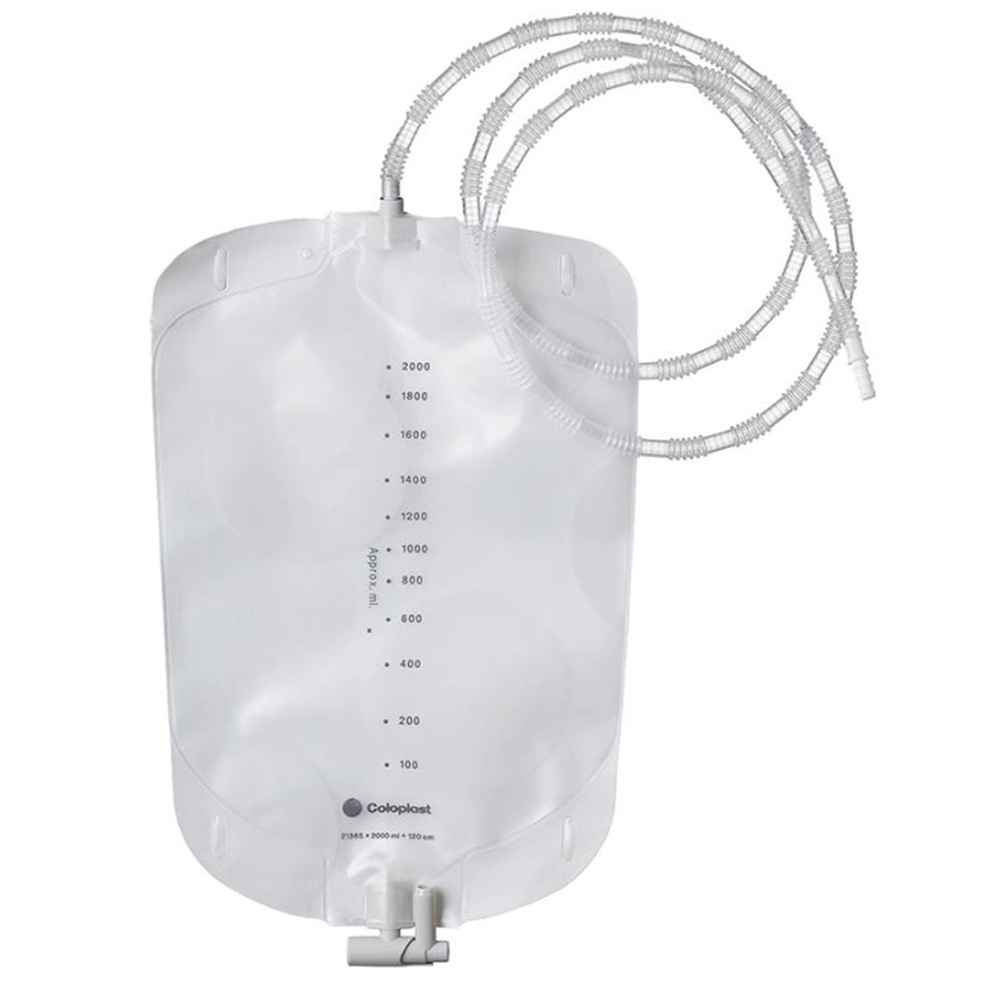 Coloplast® Urostomy Night Bag, 2000 mL
