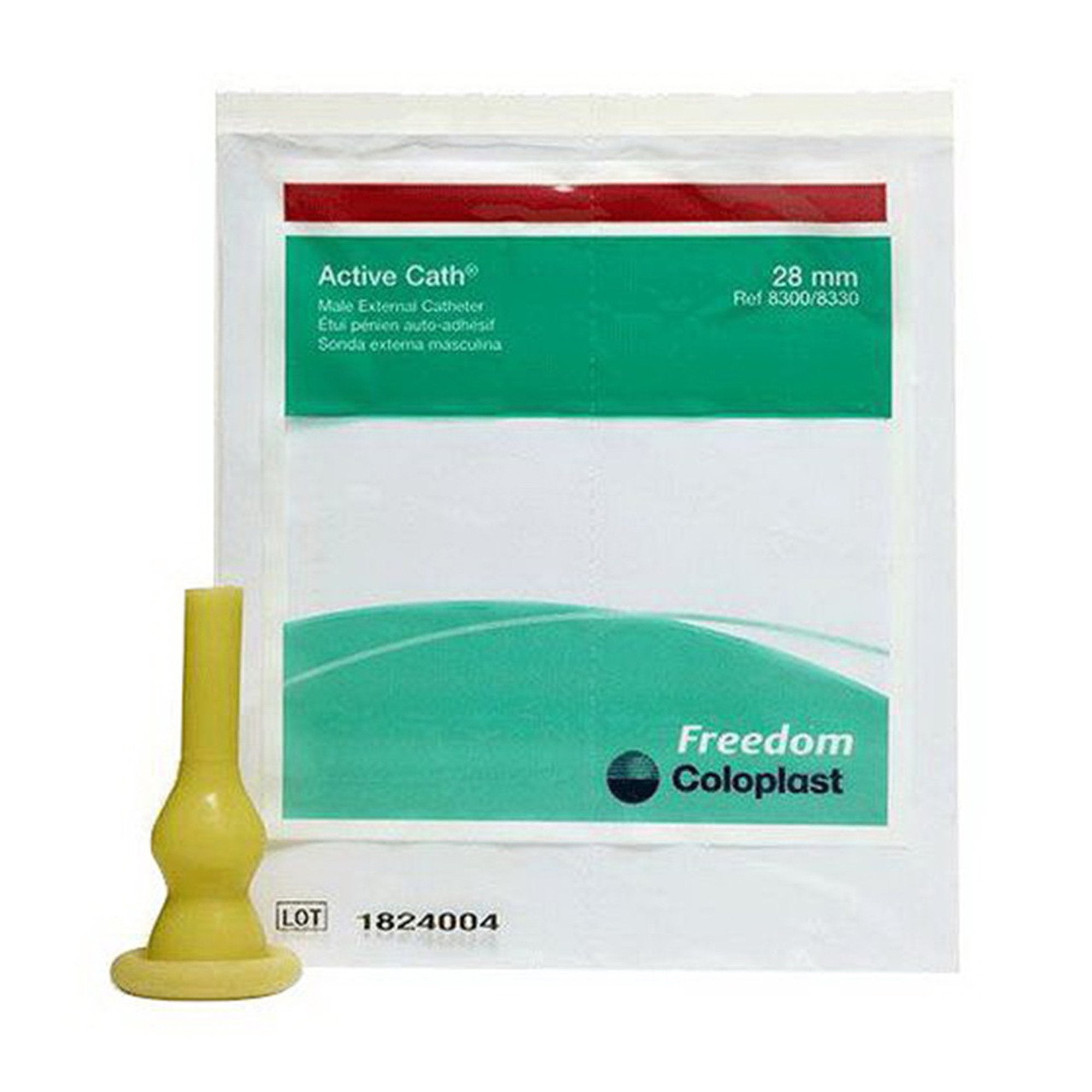 Conveen® Latex Urisheath Active Cath® Male External Catheter Sport, 28 mm