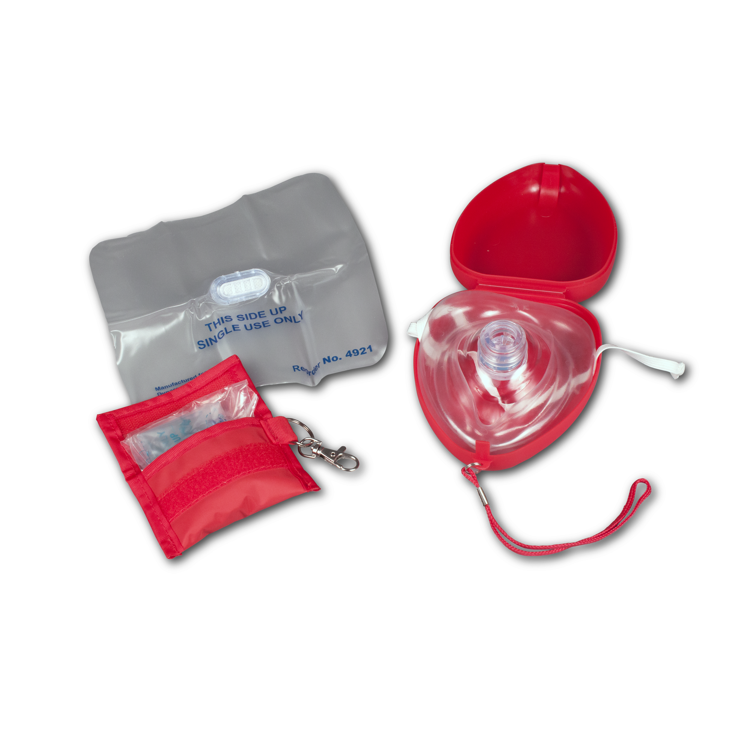 CPR Face Shield with One-Way Valve