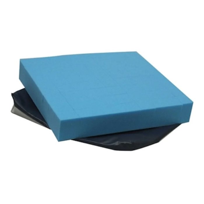 Cross-cut Cushion with Anti-Slip Cover, 18”W x16”L