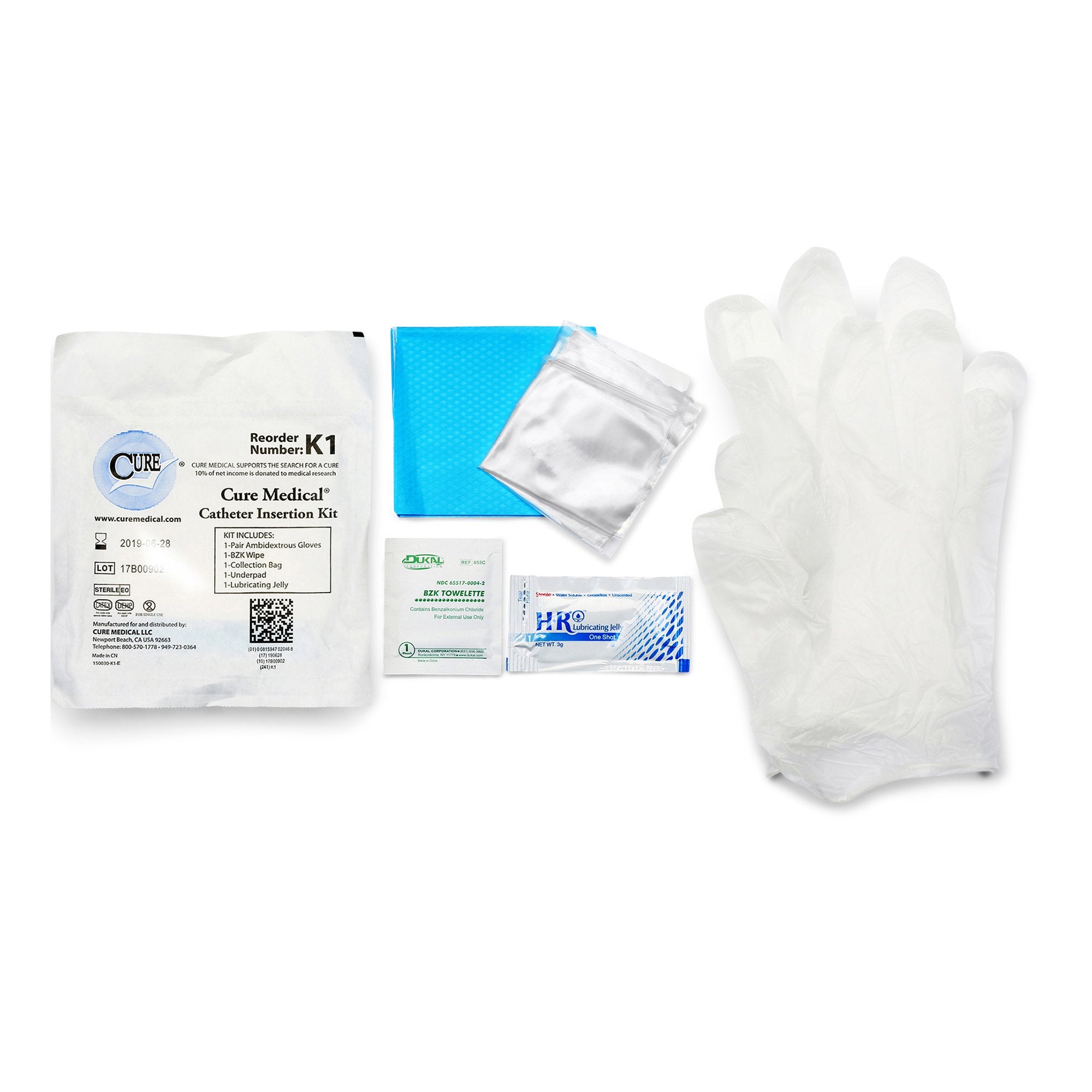 Cure® Catheter Insertion Kit