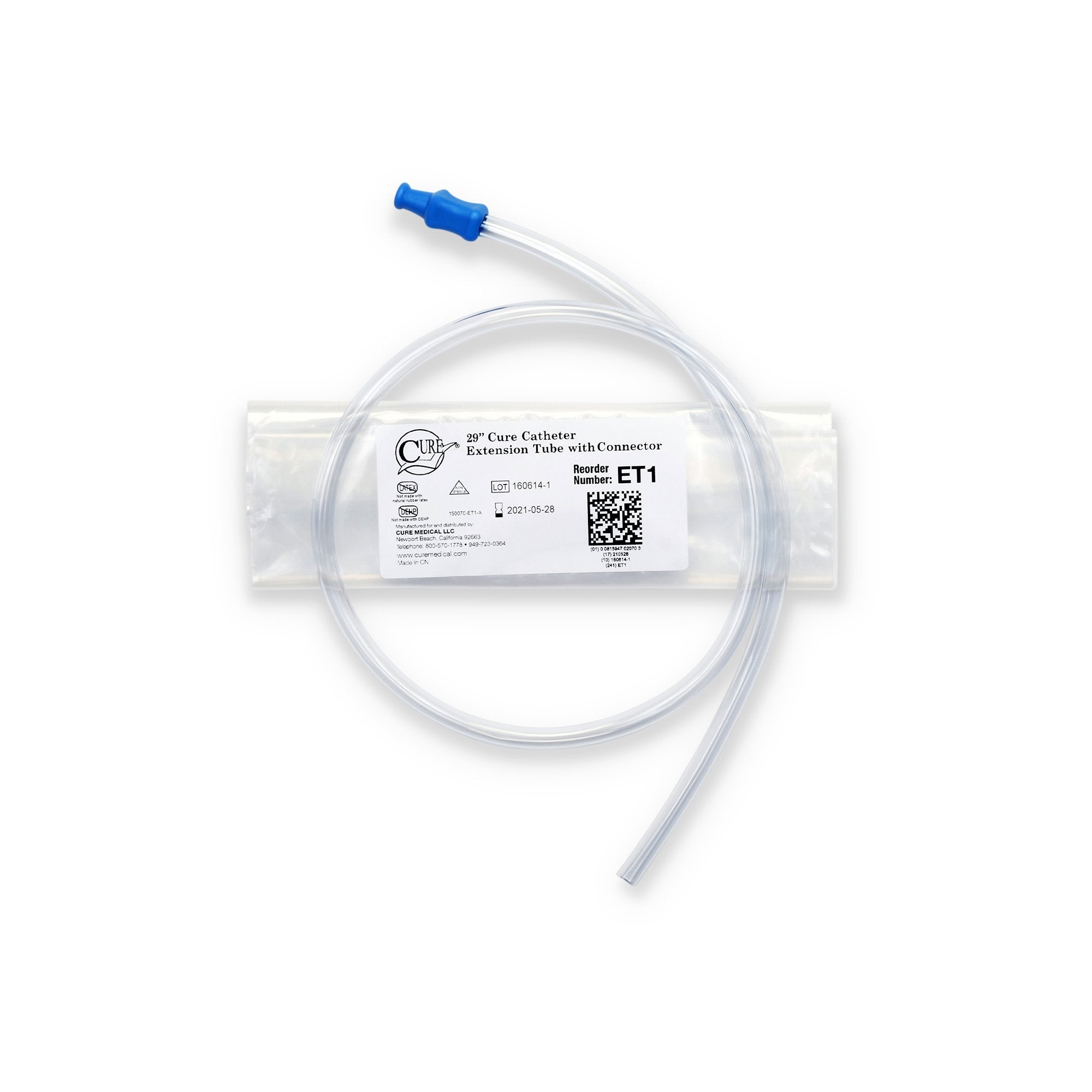 Cure Medical Extension Tubing, 29"
