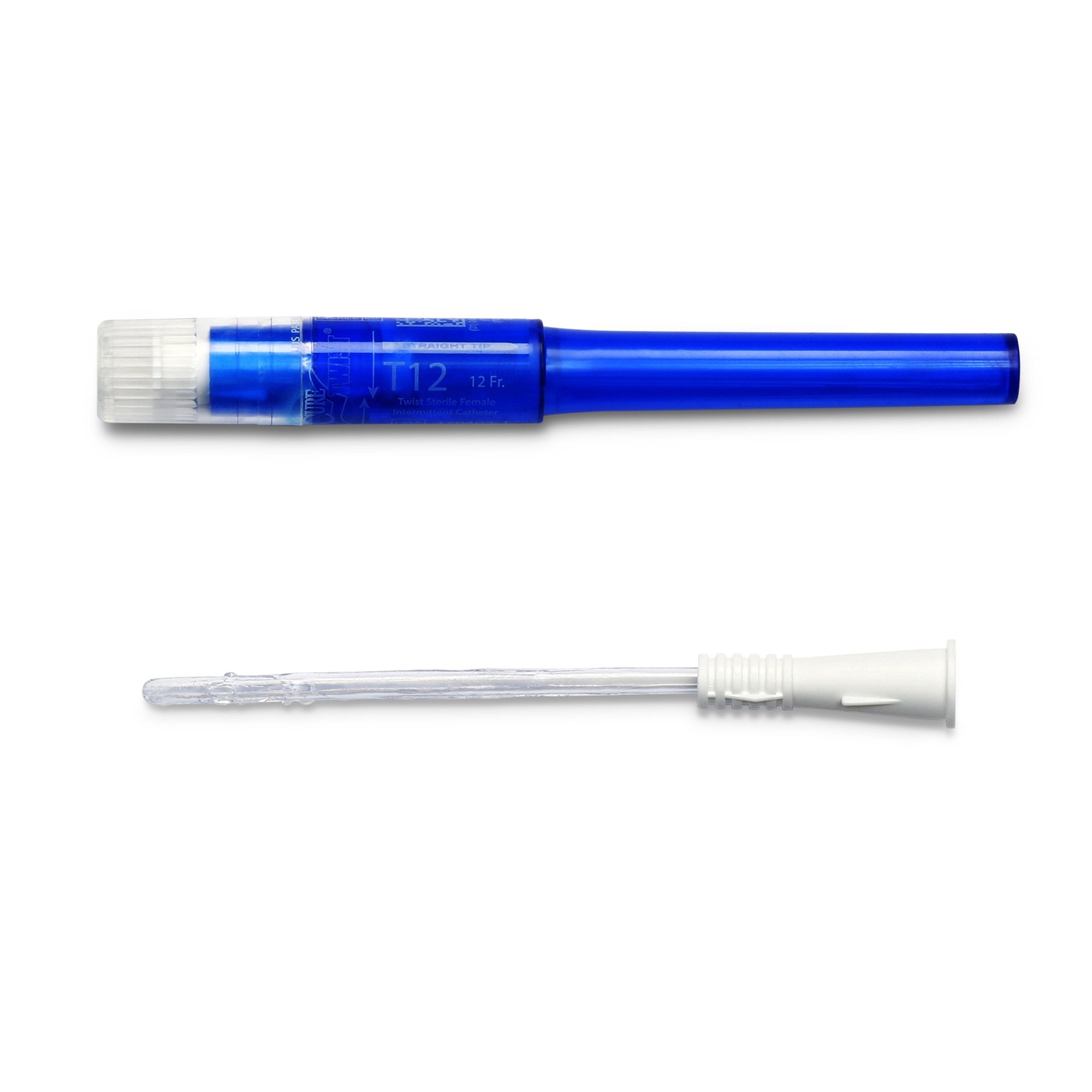 Cure Twist™ Female Catheter with Straight Tip, 6”, 12Fr A4351