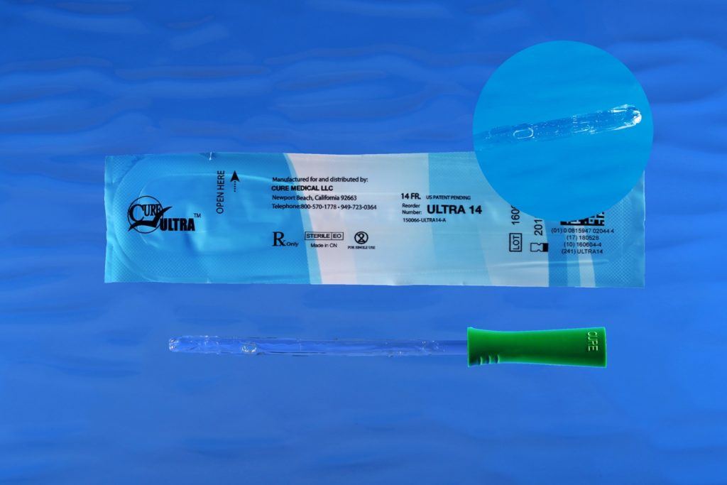 Cure Ultra™ Female Catheter with Straight Tip, 6", 14Fr A4351