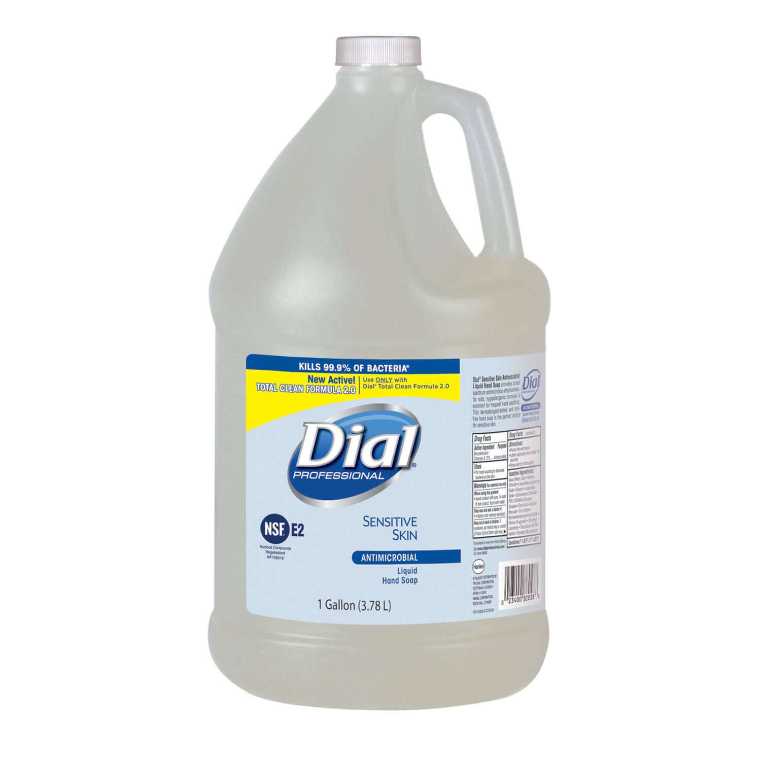 Dial® Sensitive Skin Antimicrobial Hand Soap, Gallon