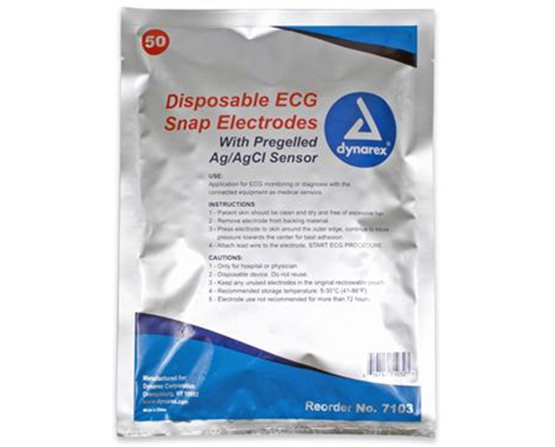 Disposable Adult ECG Snap Electrode