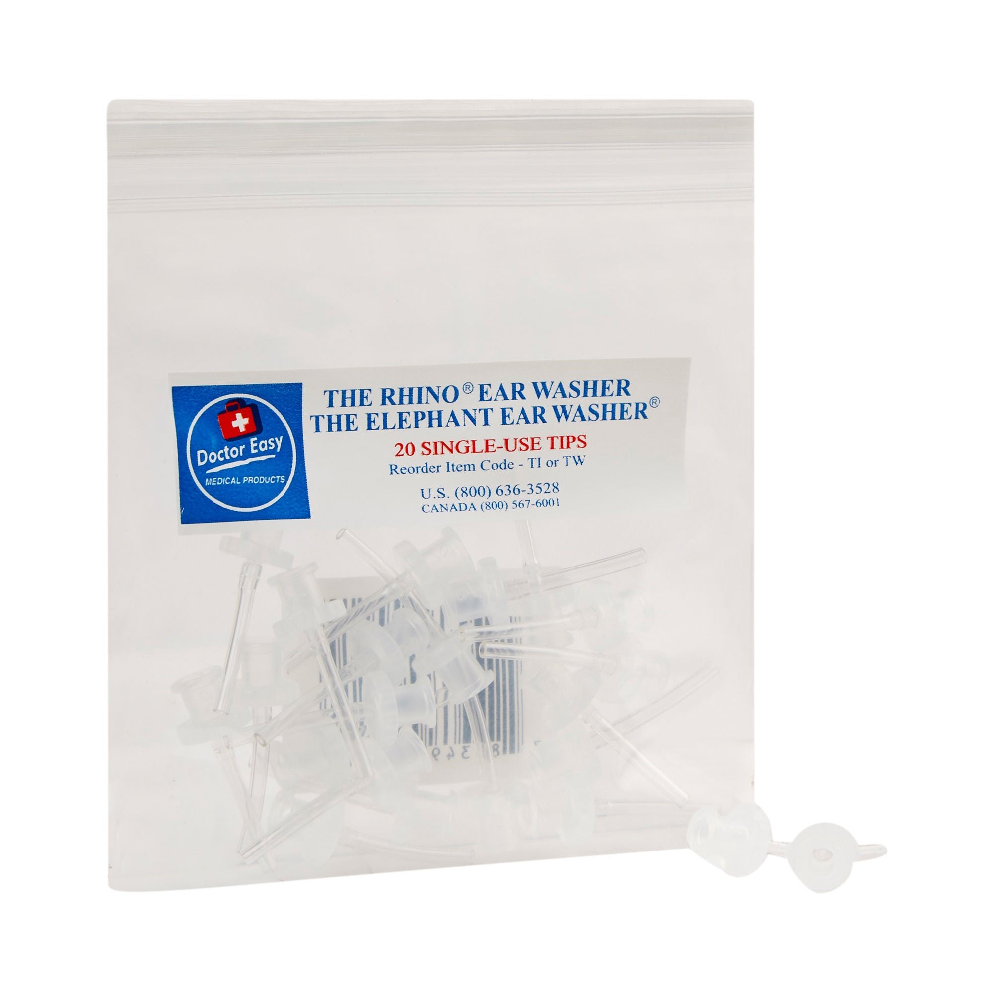 Disposable Ear Washer Tips for Elephant/Rhino Ear Washer