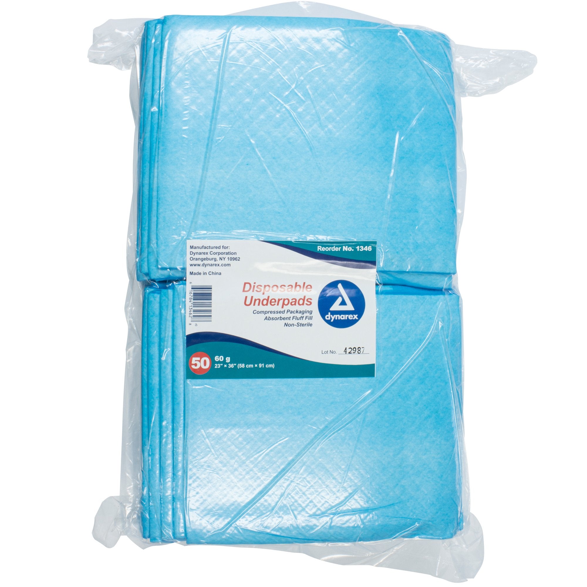 Disposable Underpads, 23" × 36"