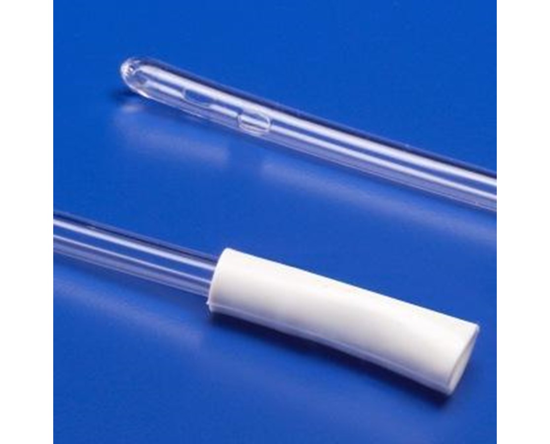 Dover™ Robinson Clear Vinyl Urethral Catheter, 14Fr x 14"