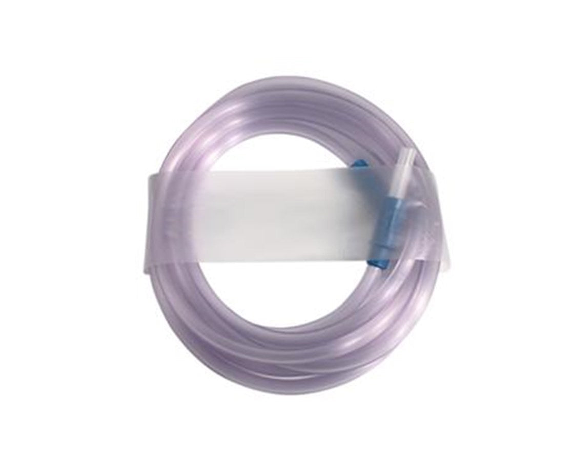 Dynarex Suction Tubing w/Straw Connector, 1/4" x 10', Sterile