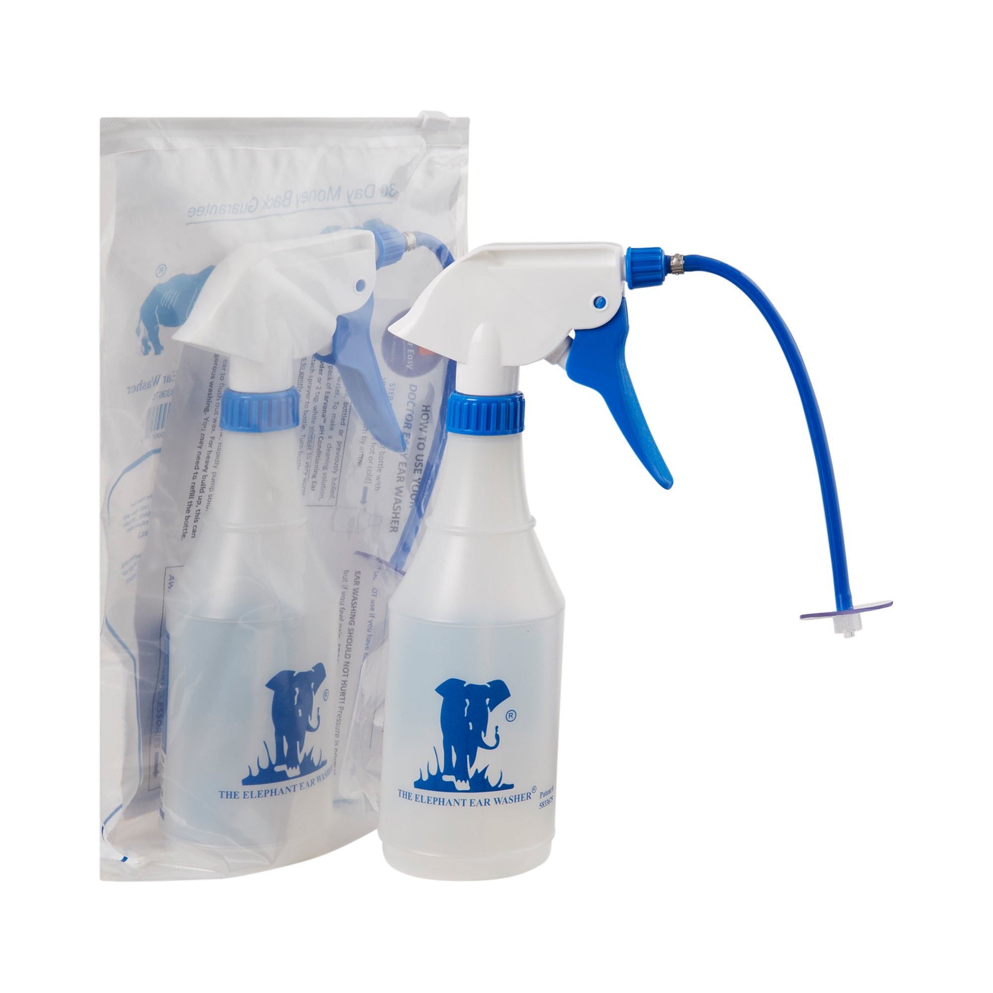 Elephant Ear Irrigation Washer with 3 Disposable Tips