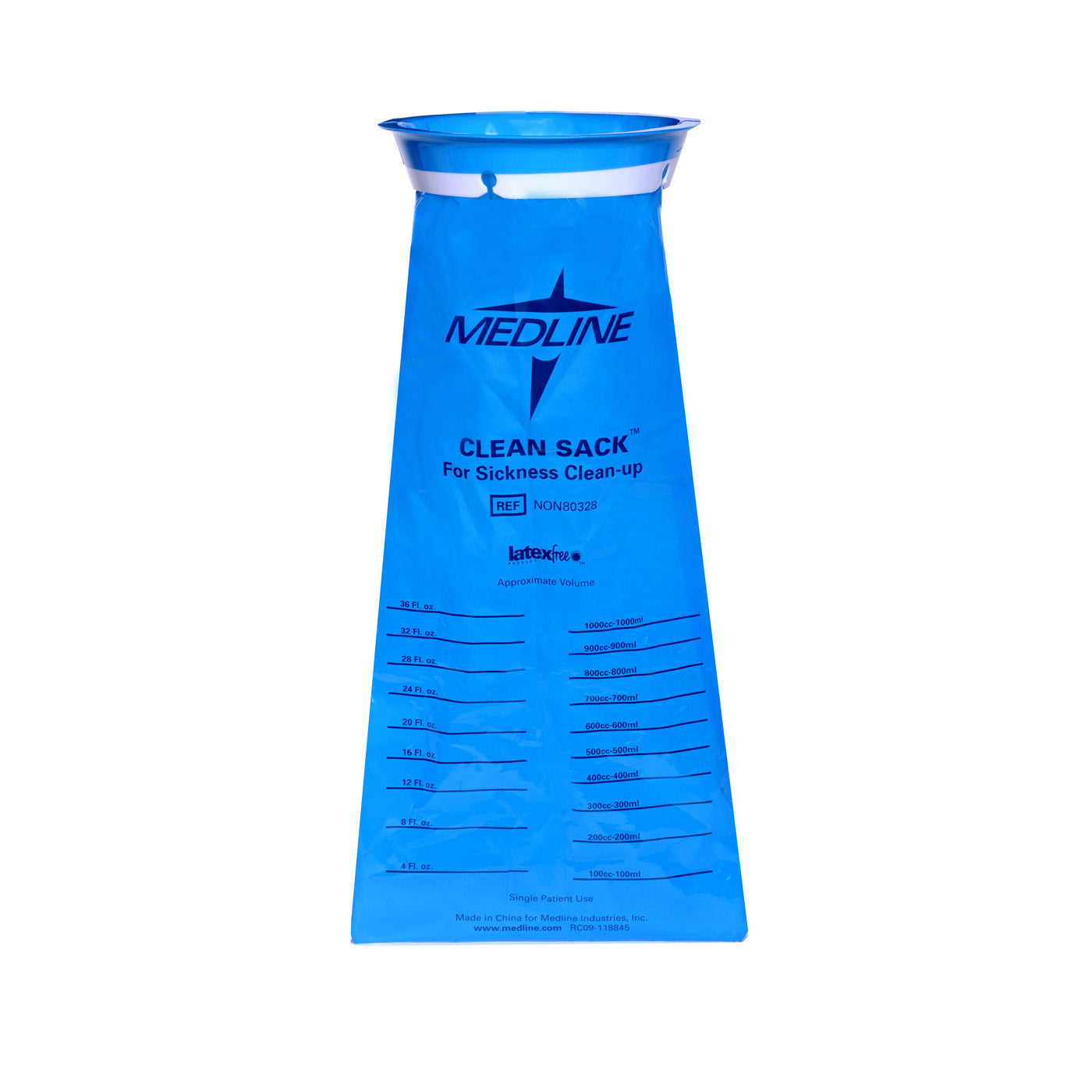 Emesis Bags, Blue, 36 oz