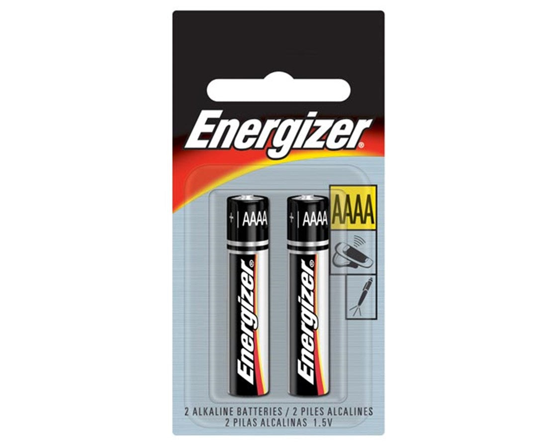Energizer® AAAA Alkaline Battery, 1.5 Volt - 2 Pack