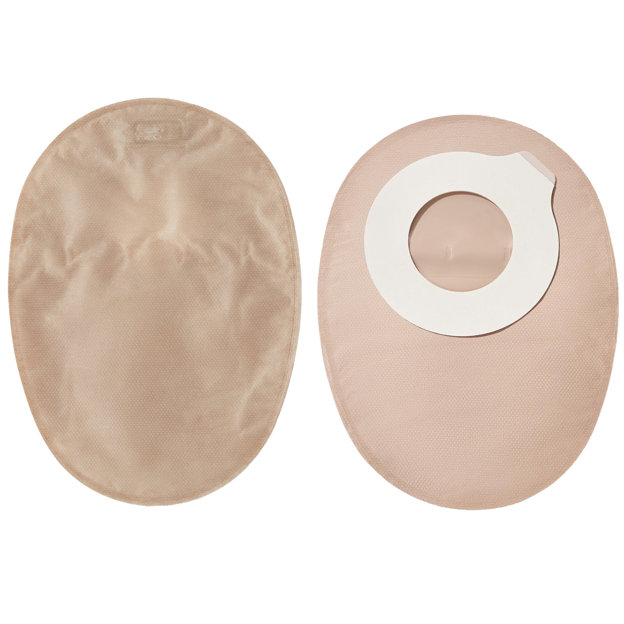Esteem Synergy® + 2-Piece Closed Ostomy Pouch, 8" Length, Beige