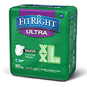 FitRight Ultra Brief with Clothlike Backsheet, XXL 60-69"