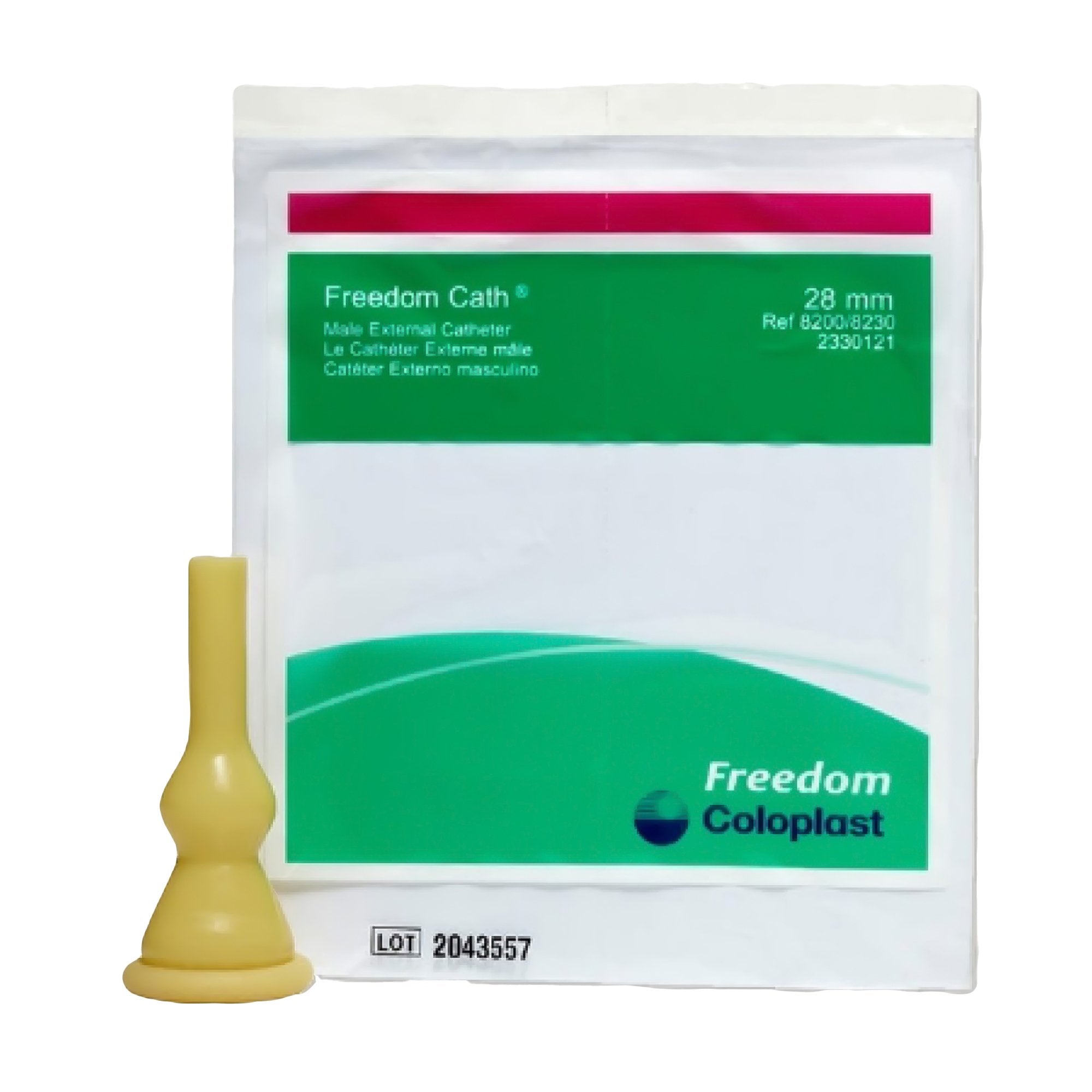 Freedom Cath® Male External Catheter Standard, 28 mm