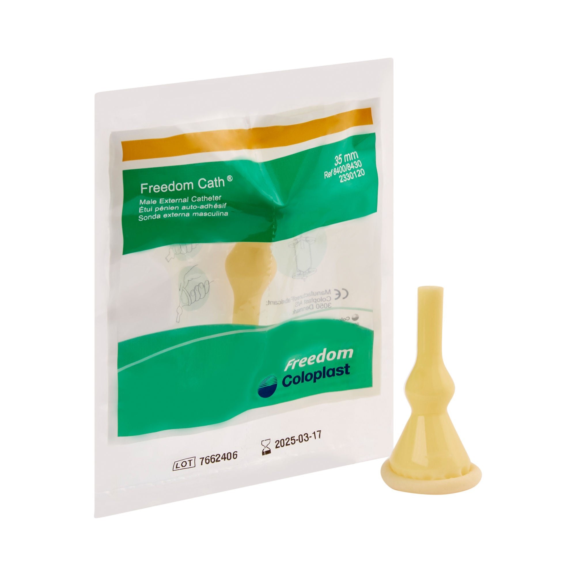 Freedom Cath® Male External Catheter Standard, 35 mm