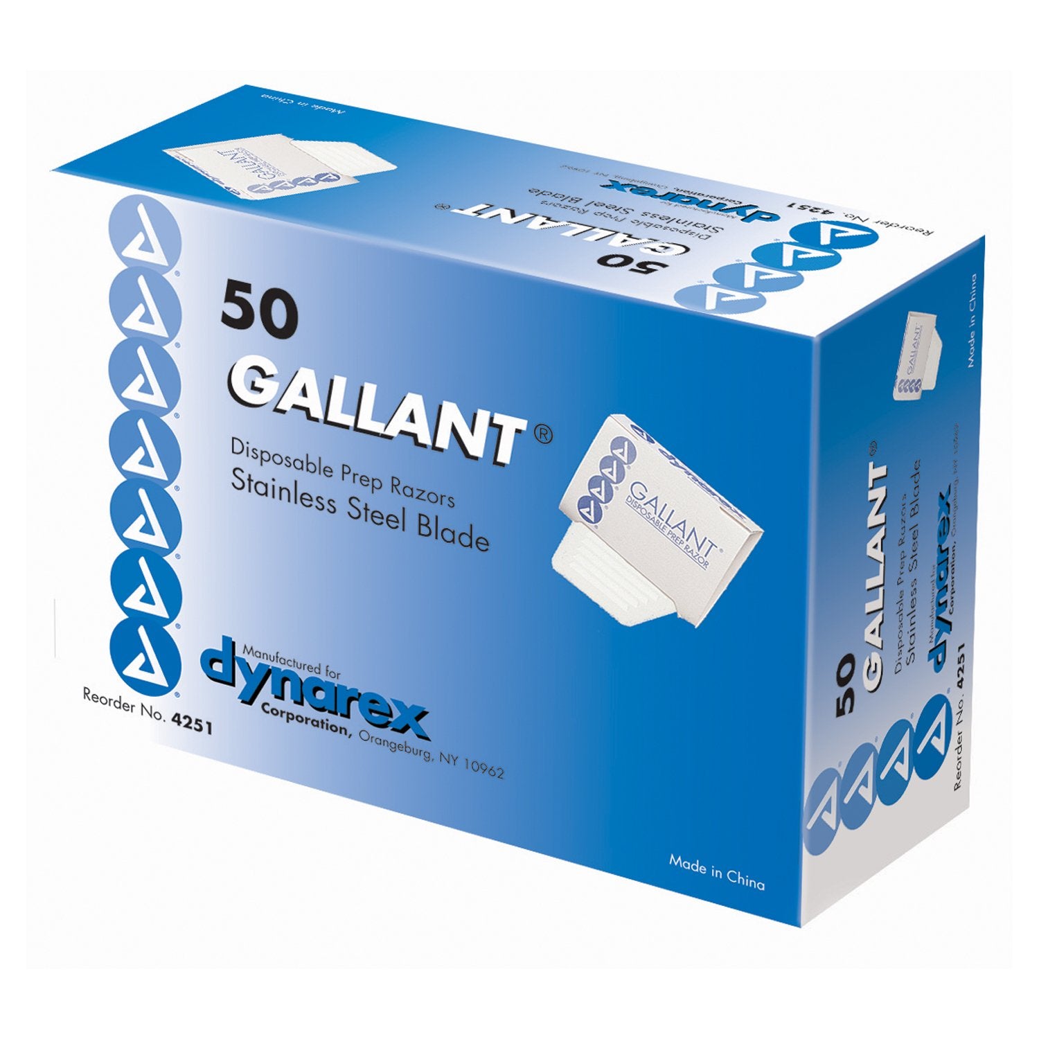 Gallant™ Disposable Prep Razors