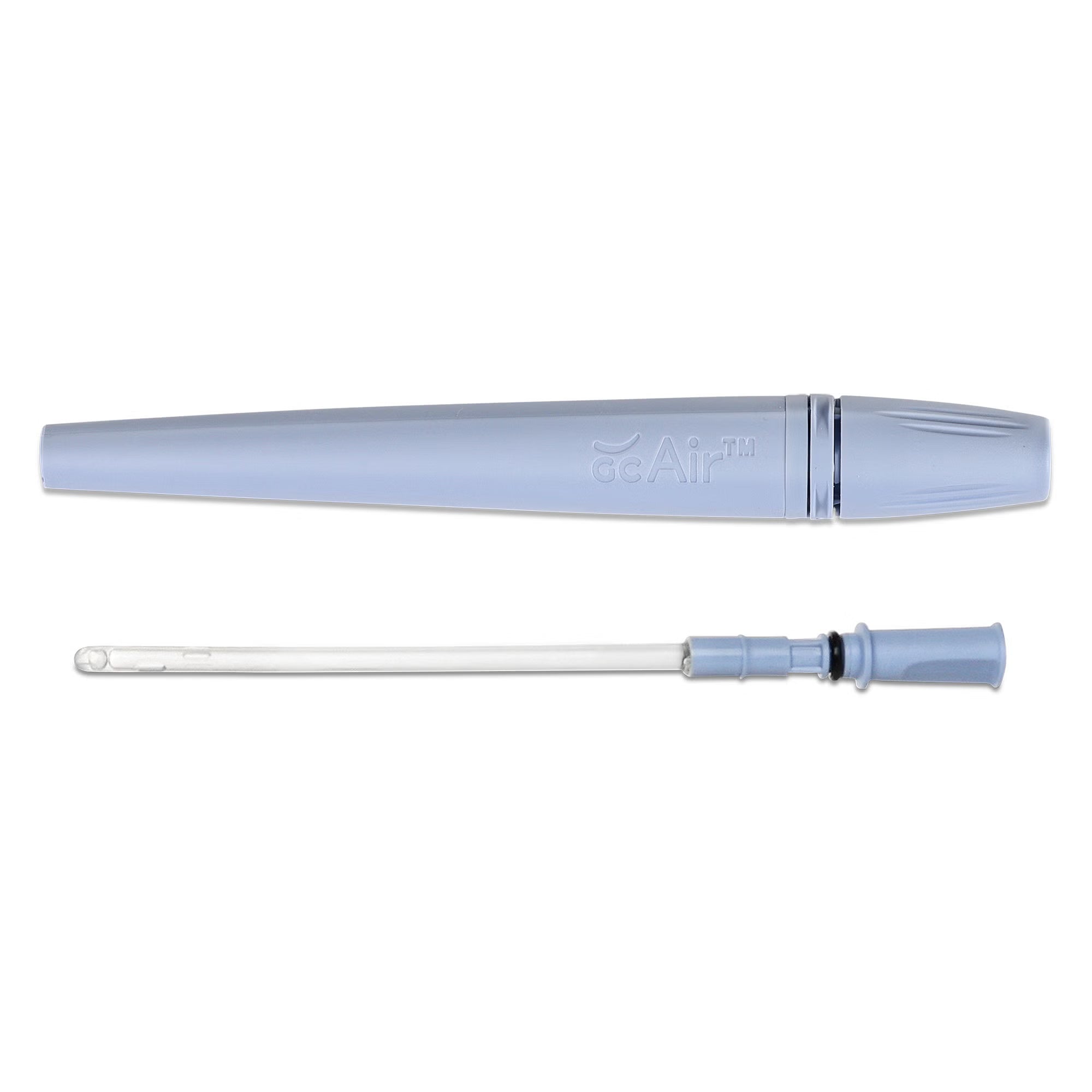 GentleCath® Air Straight Tip Hydrophilic Coated PVC Catheter 12FR 8"